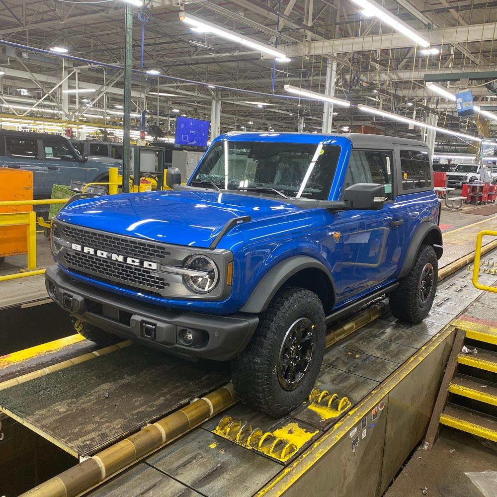 Ford Bronco 8/8/22 Build Week Group. Baby Pic