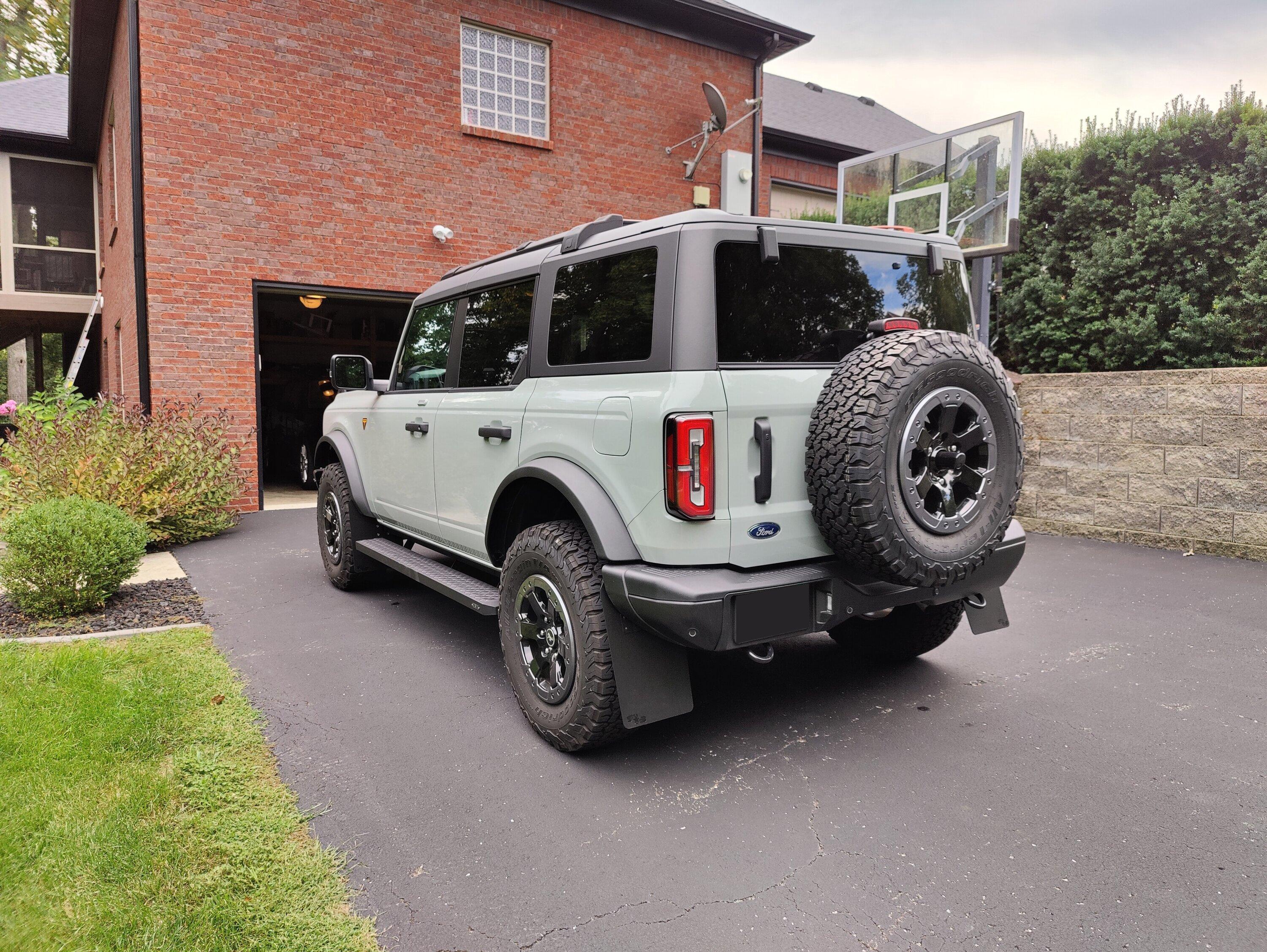 Ford Bronco Mud Flaps that look good -- recommendations? IMG_20220902_122805