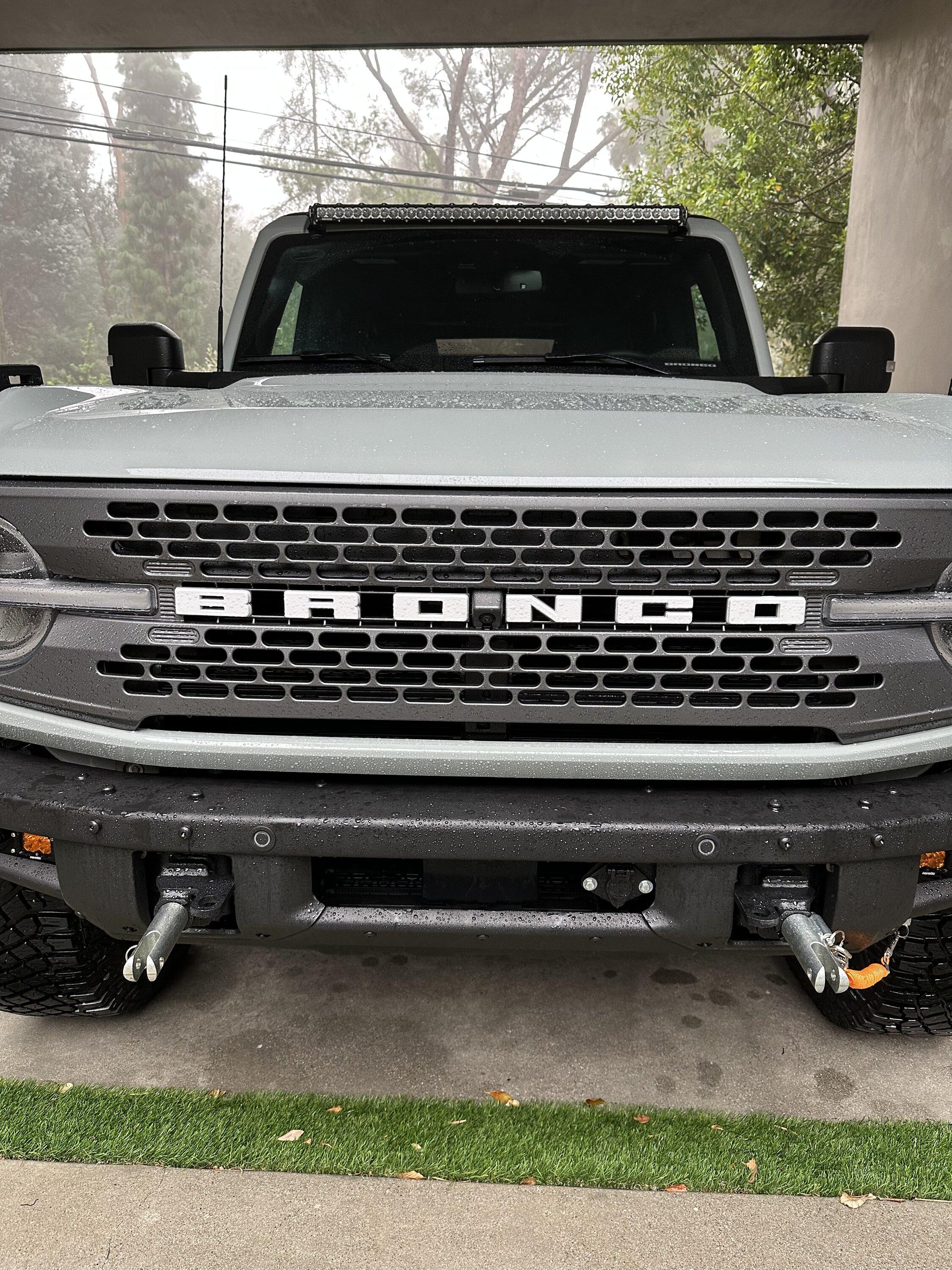 Ford Bronco What did you do TO / WITH your Bronco today? 👨🏻‍🔧🧰🚿🛠 IMG_0129