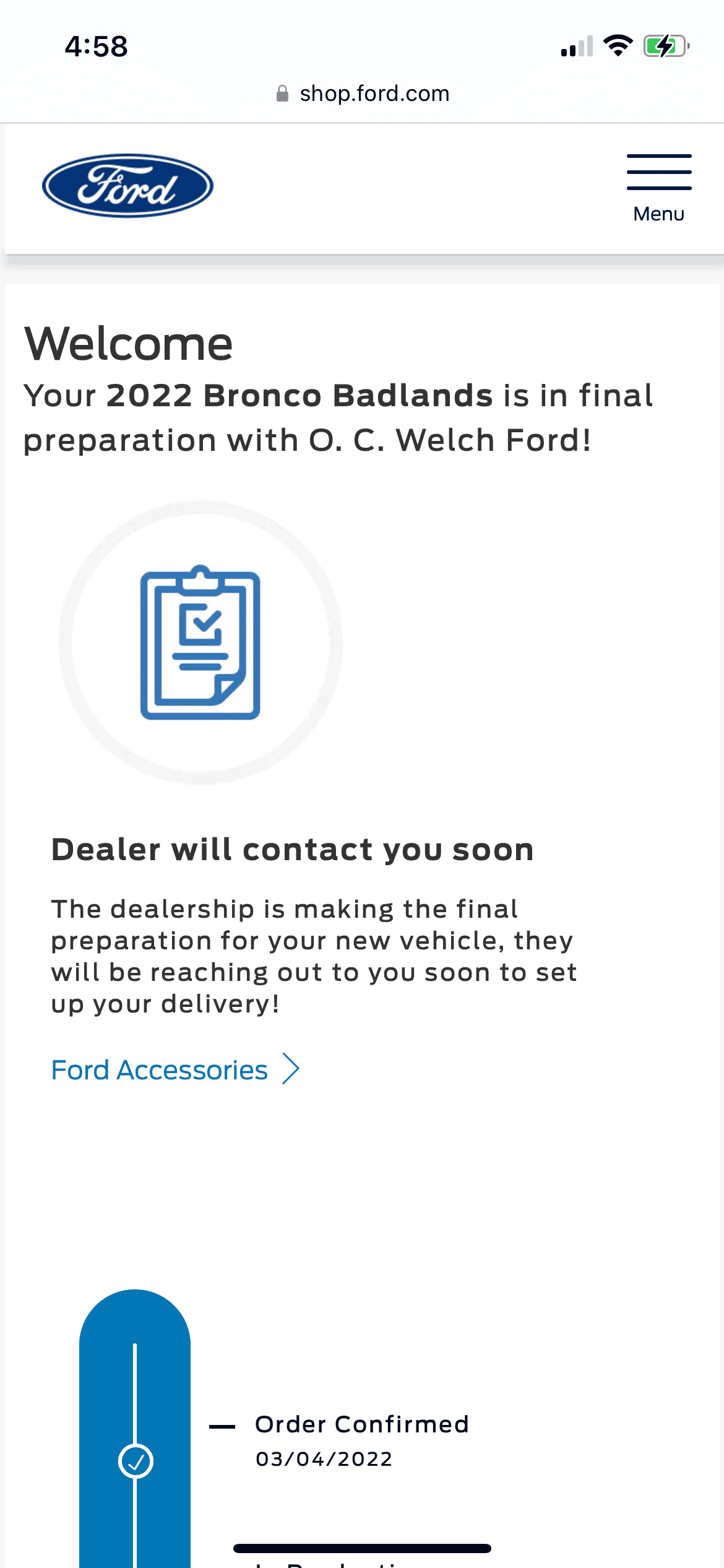 Ford Bronco 9/19/22 Build Week ECA7652B-0154-4490-AAEF-653B1840AA72