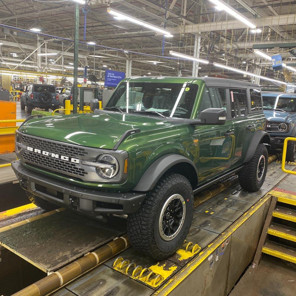Ford Bronco Build week 10/3/22 Group image