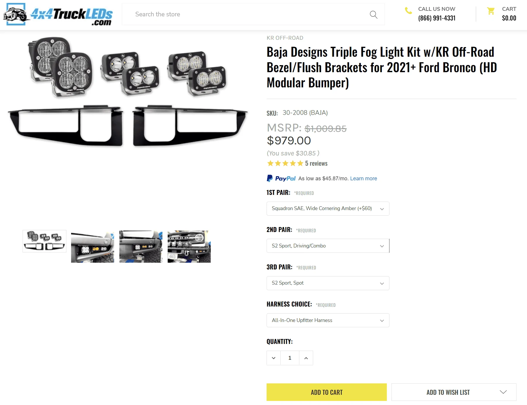 Ford Bronco Pocket Lights - Mod Bumper 1667880284605