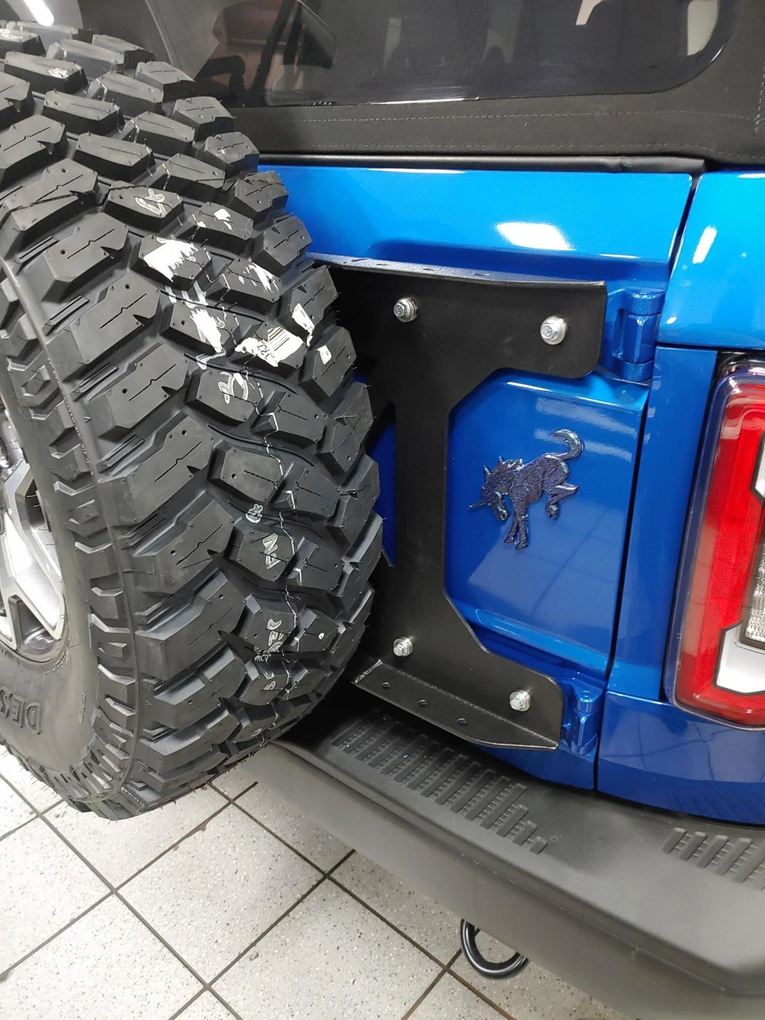 Ford Bronco BAMF Tailgate reinforcement 20221108_120905