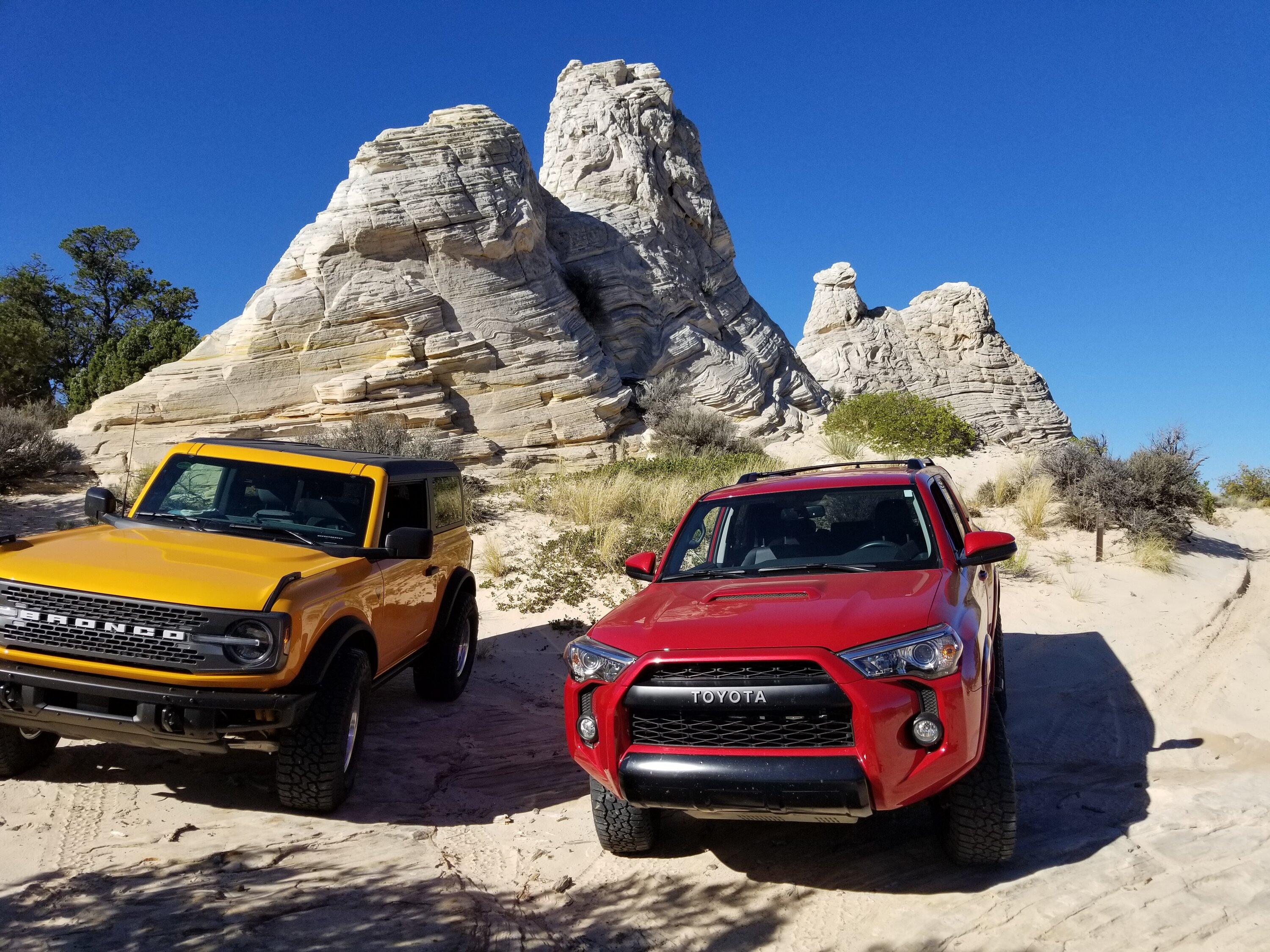 Ford Bronco 2500 Mile Road/Off Road trip in Badlands 2dr around Kanab UT, Great Wheeling and Scenery, and Driving Impressions 20221026_111805