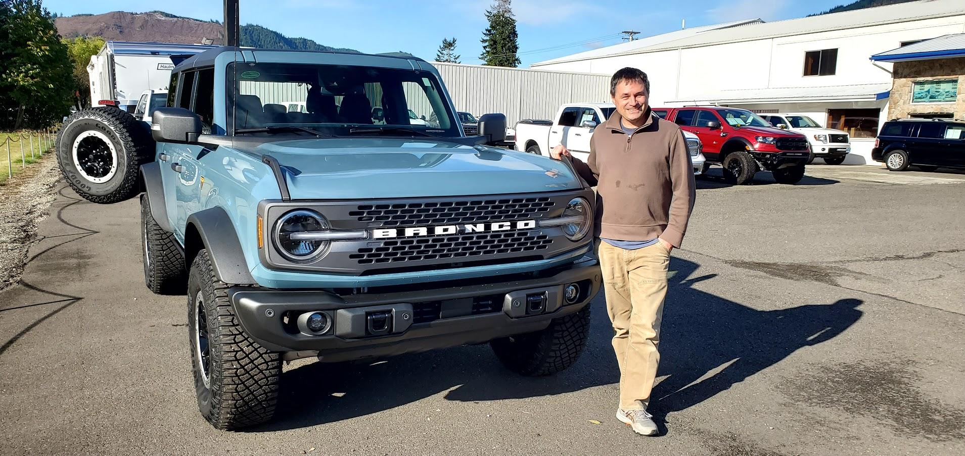 Ford Bronco 9/5/22 Build week group Bronco Delivery