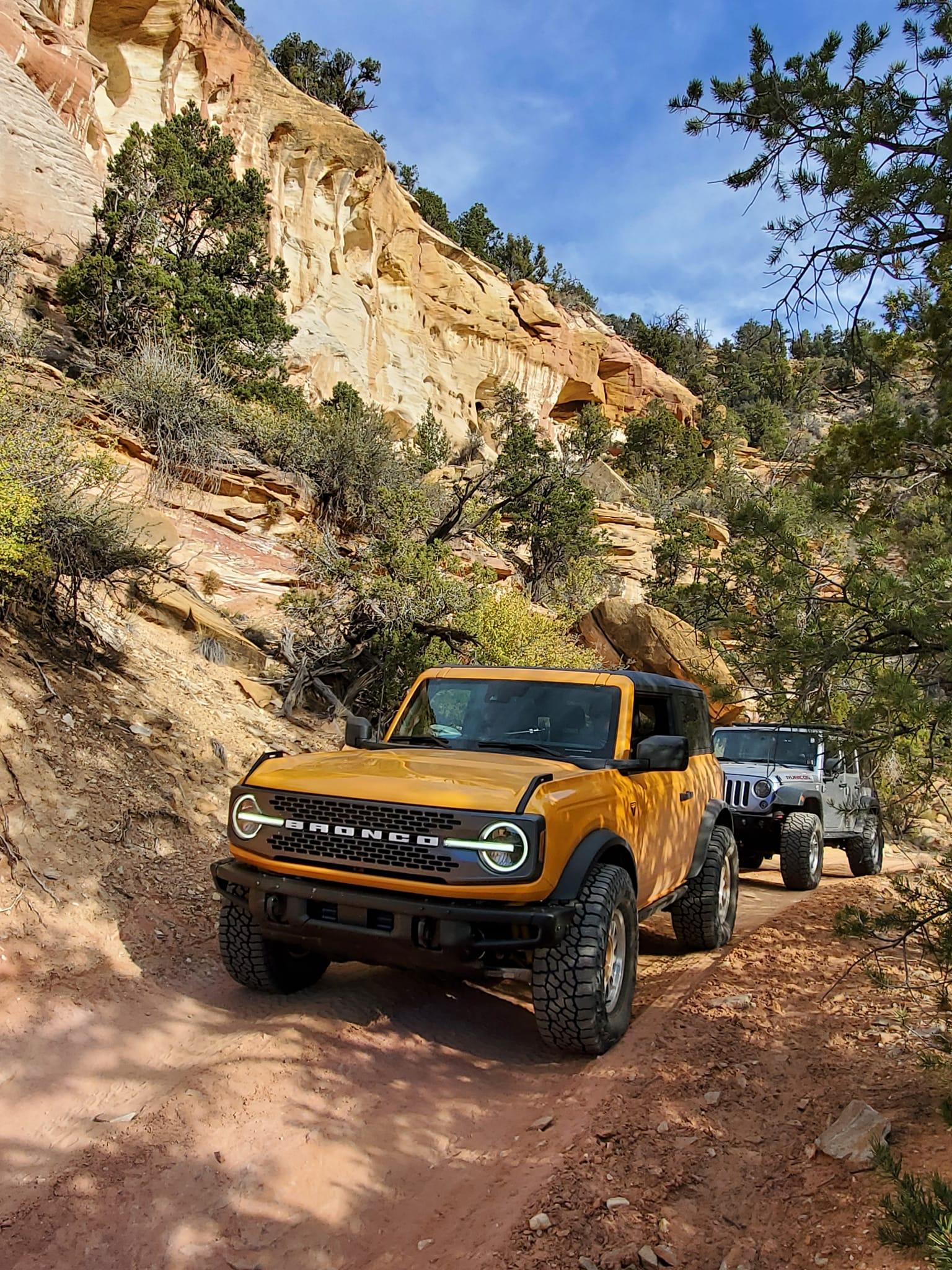 Ford Bronco 2500 Mile Road/Off Road trip in Badlands 2dr around Kanab UT, Great Wheeling and Scenery, and Driving Impressions 313217304_5803096609729332_2503961860842043793_n