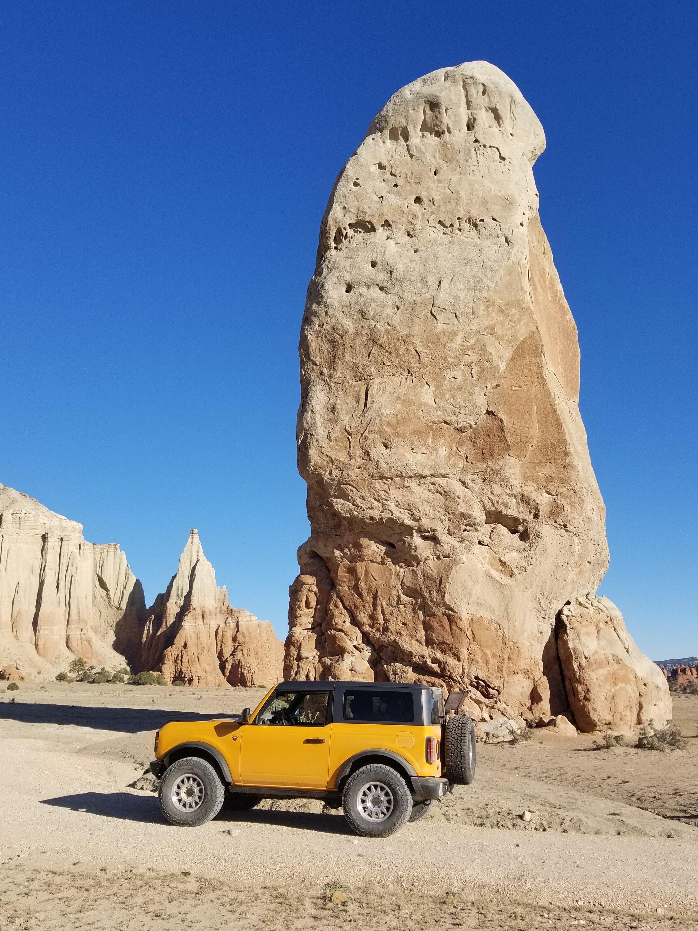 Ford Bronco 2500 Mile Road/Off Road trip in Badlands 2dr around Kanab UT, Great Wheeling and Scenery, and Driving Impressions 20221030_163218