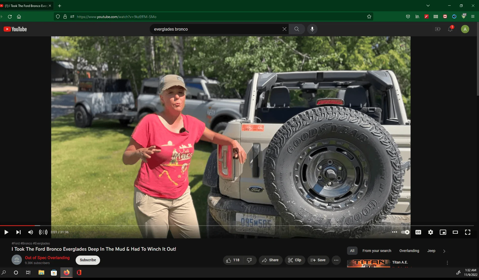 Ford Bronco 6th gen Bronco cut in HALF (and turned into a trailer) 🤯 bronco trailer