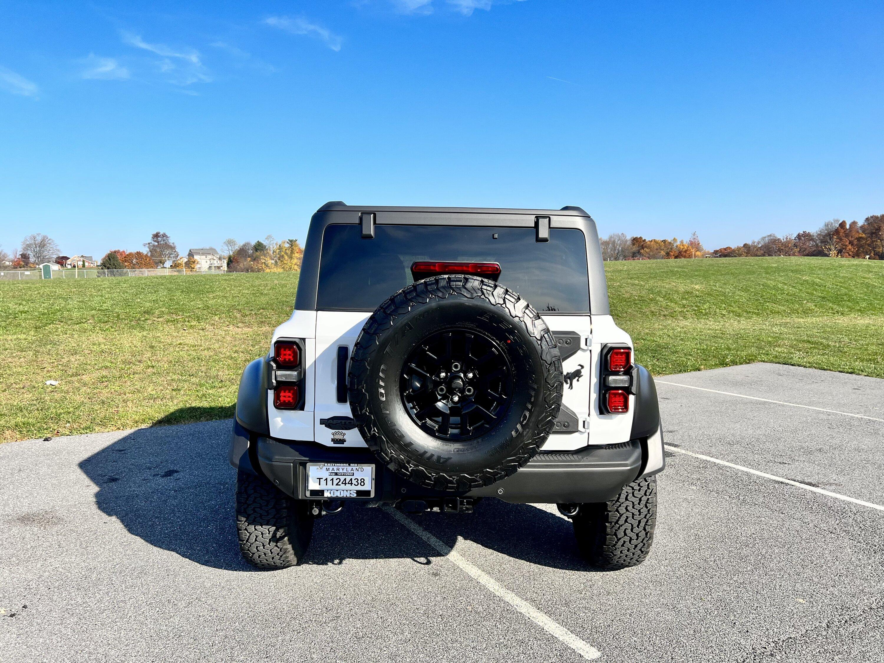 Ford Bronco 2022 Bronco Raptor - 67 miles 8F30639A-5636-4E4E-9FBA-71A225E648C0