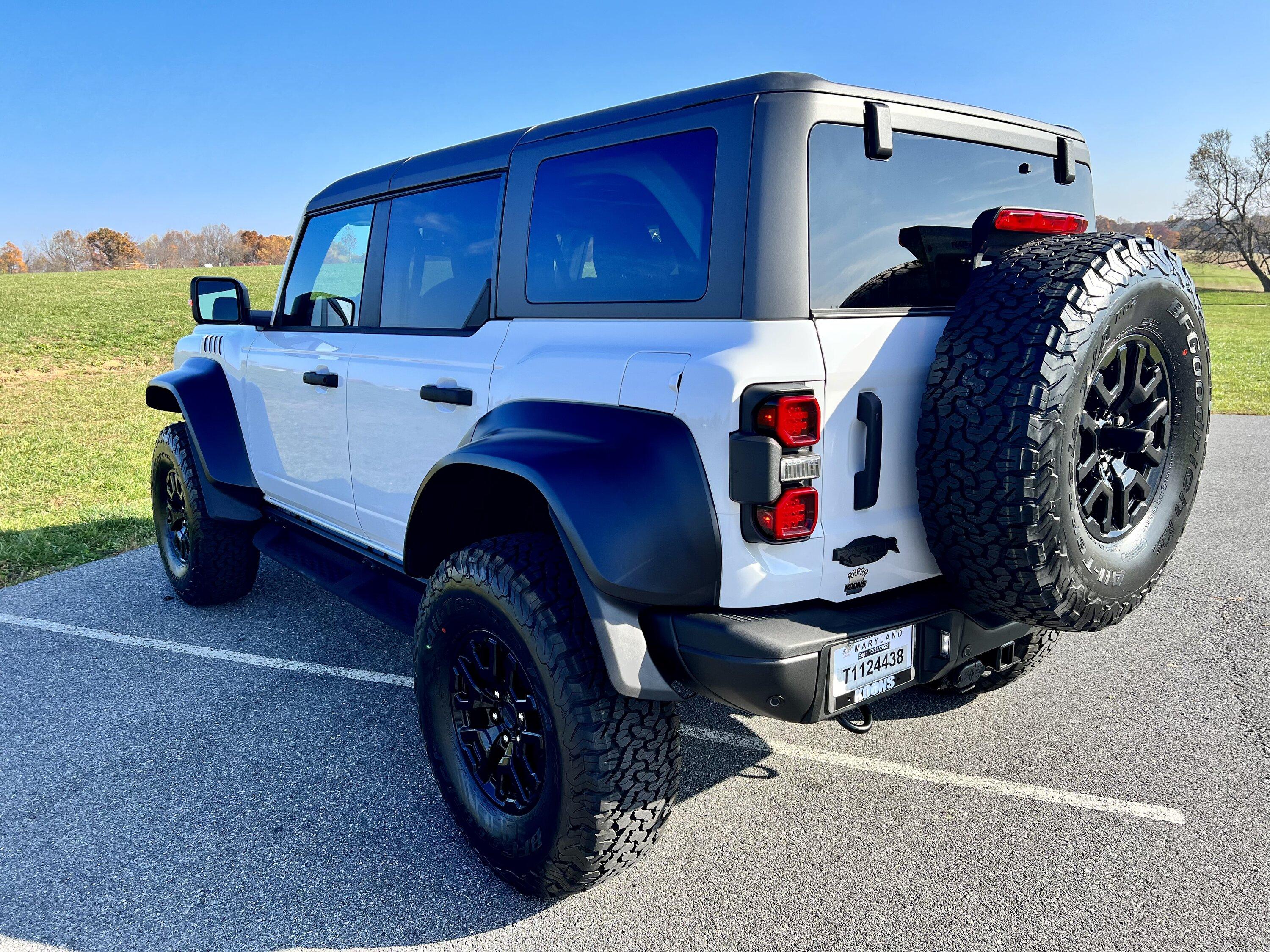 Ford Bronco 2022 Bronco Raptor - 67 miles 242E7BD5-ABB6-4730-9FF8-17D7430E1825