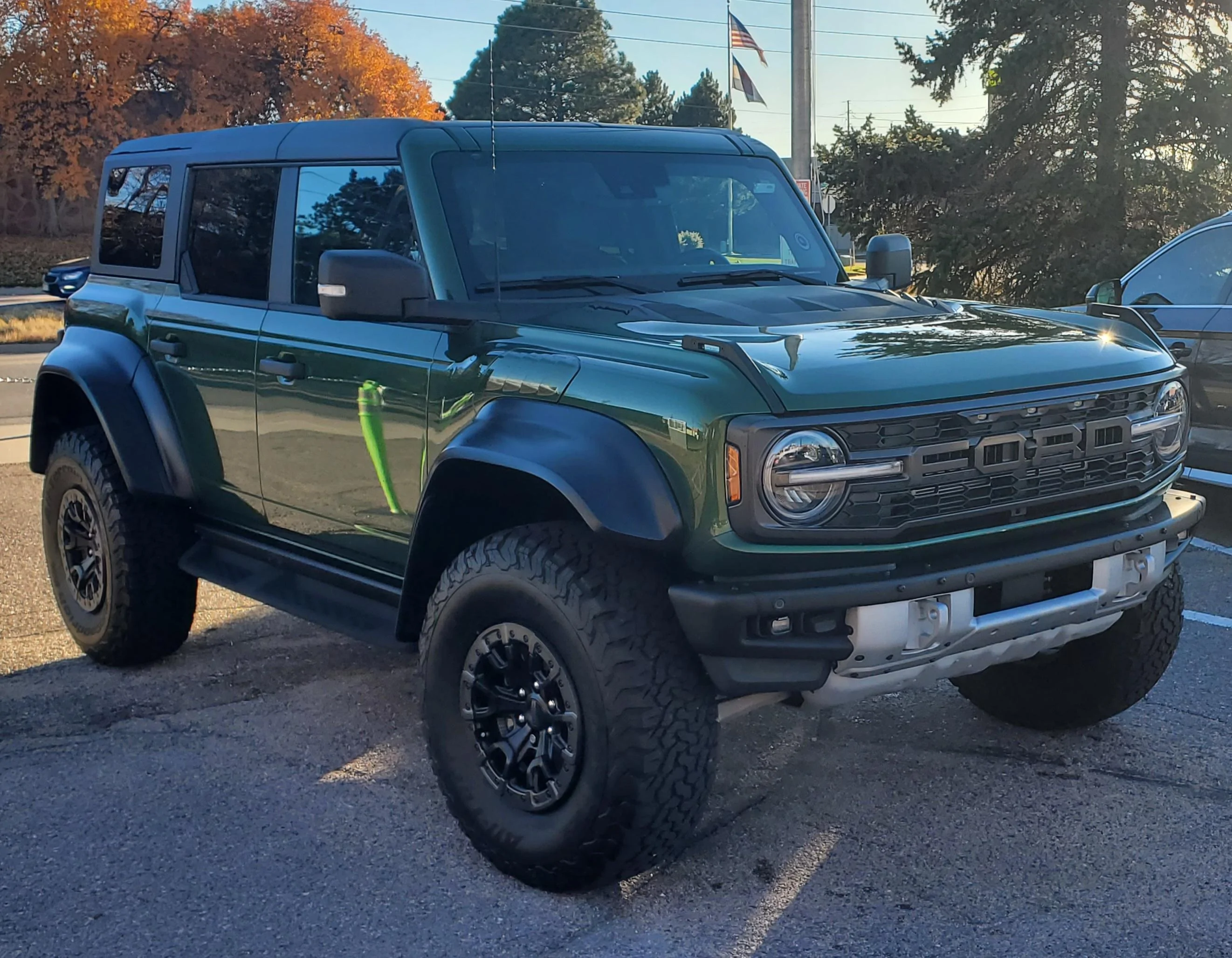 Ford Bronco ERUPTION GREEN Bronco RAPTOR Photos Thread Godzilla