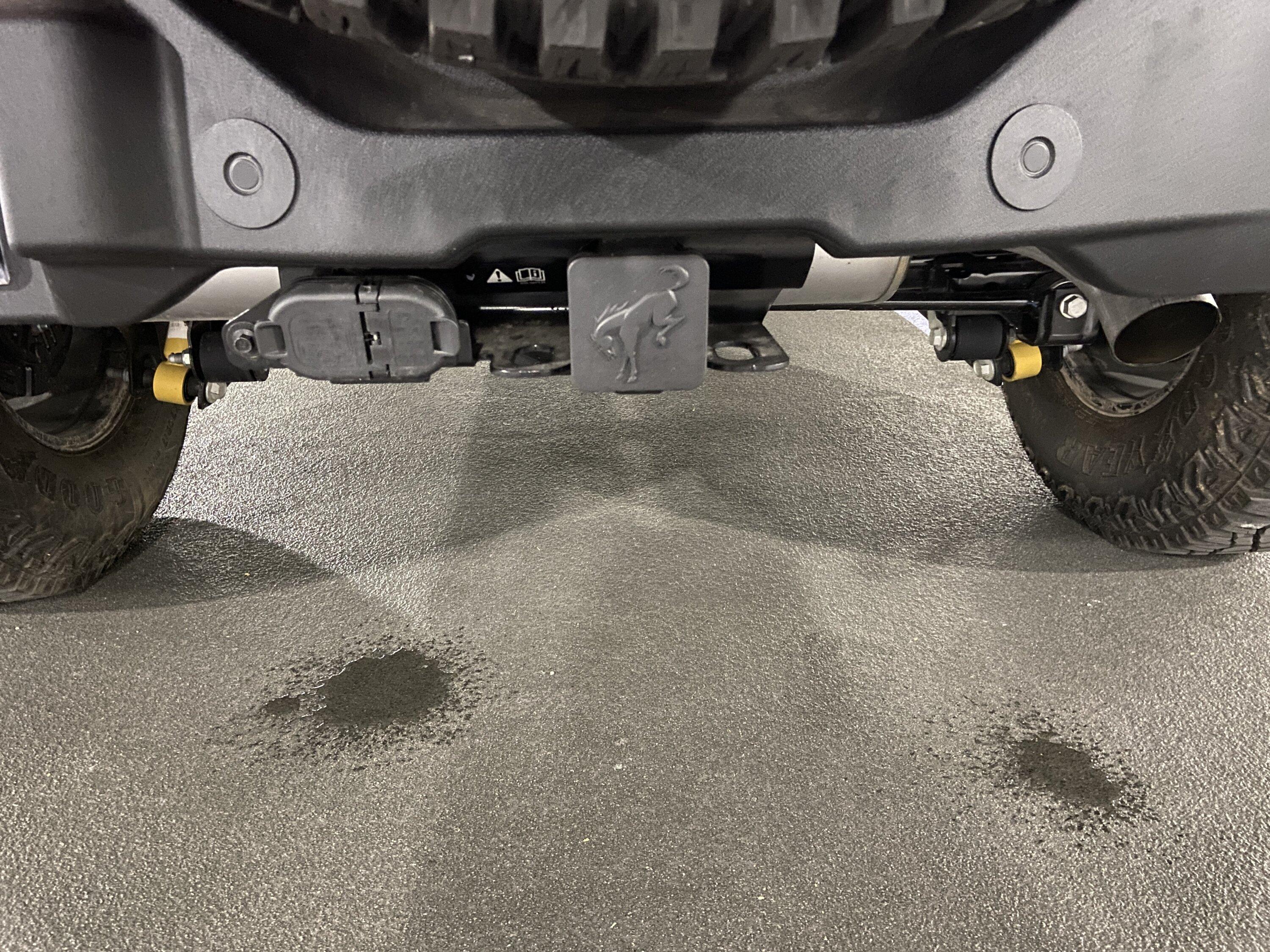 Ford Bronco Exhaust condensation with AC off both