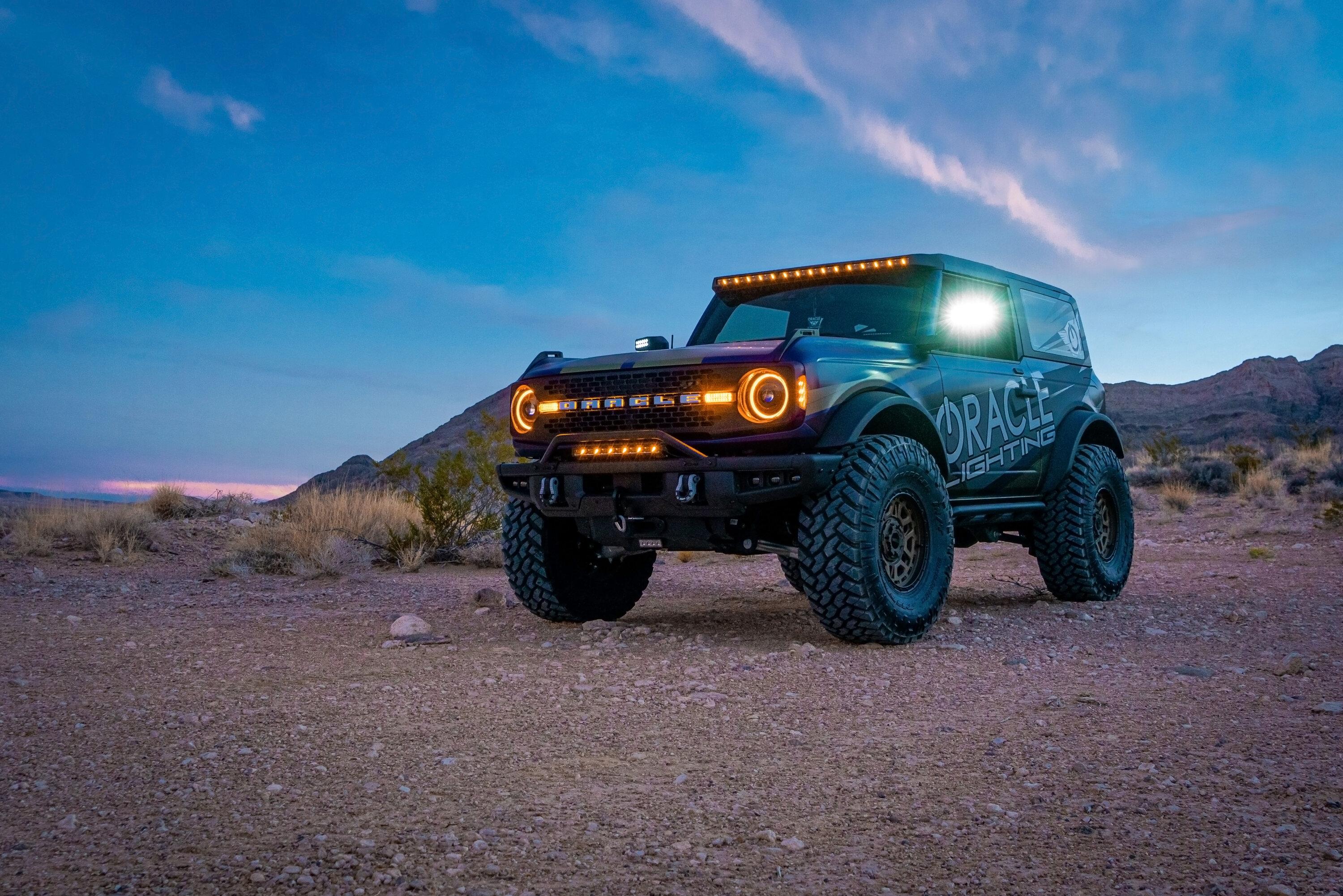 Ford Bronco First Look: ORACLE Lighting accent lighting for Bronco Dash Oracle Lighting SEMA EVENT PHOTOS-143