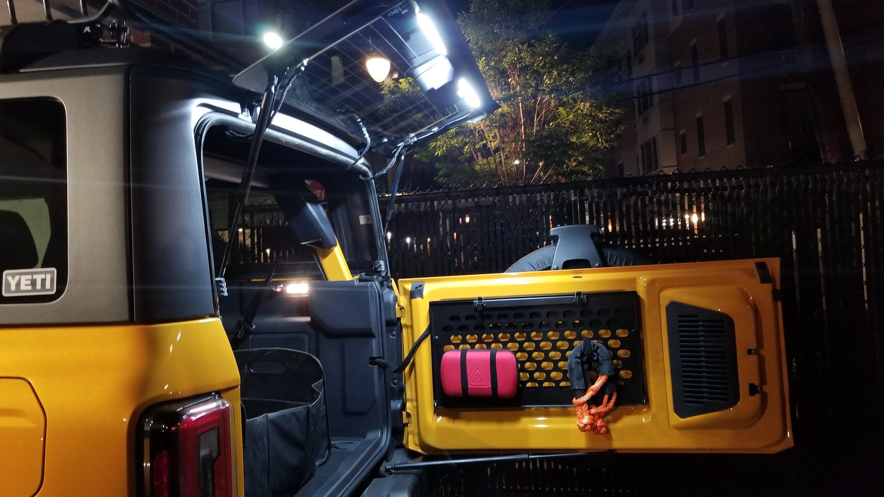 Ford Bronco What are you using for rear cargo inside lighting solutions 20220808_045357