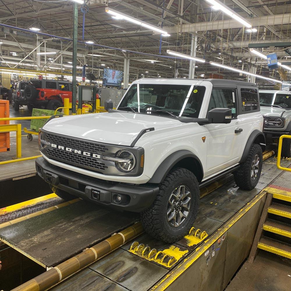 Ford Bronco 10/31/2022 build week group image