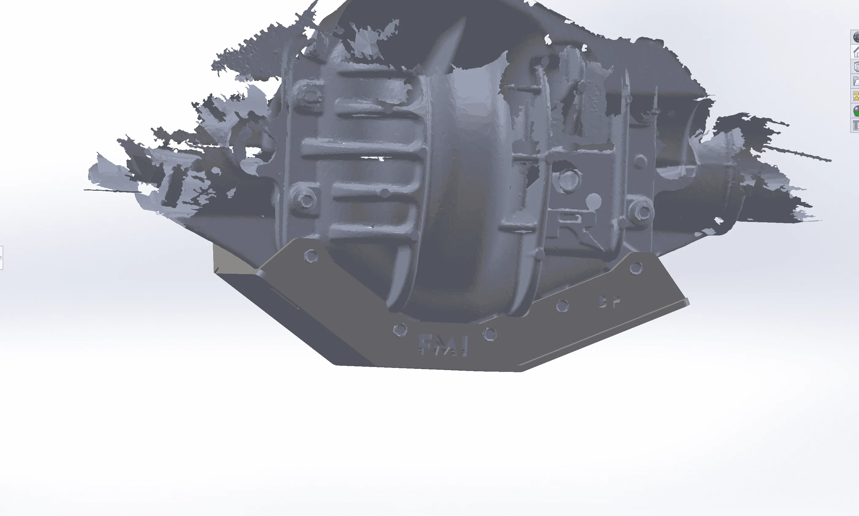 Ford Bronco Bronco Raptor rear diff skid released by Foutz Motorsports FMI_2022_Bronco_Raptor_rear_diff_skid_7