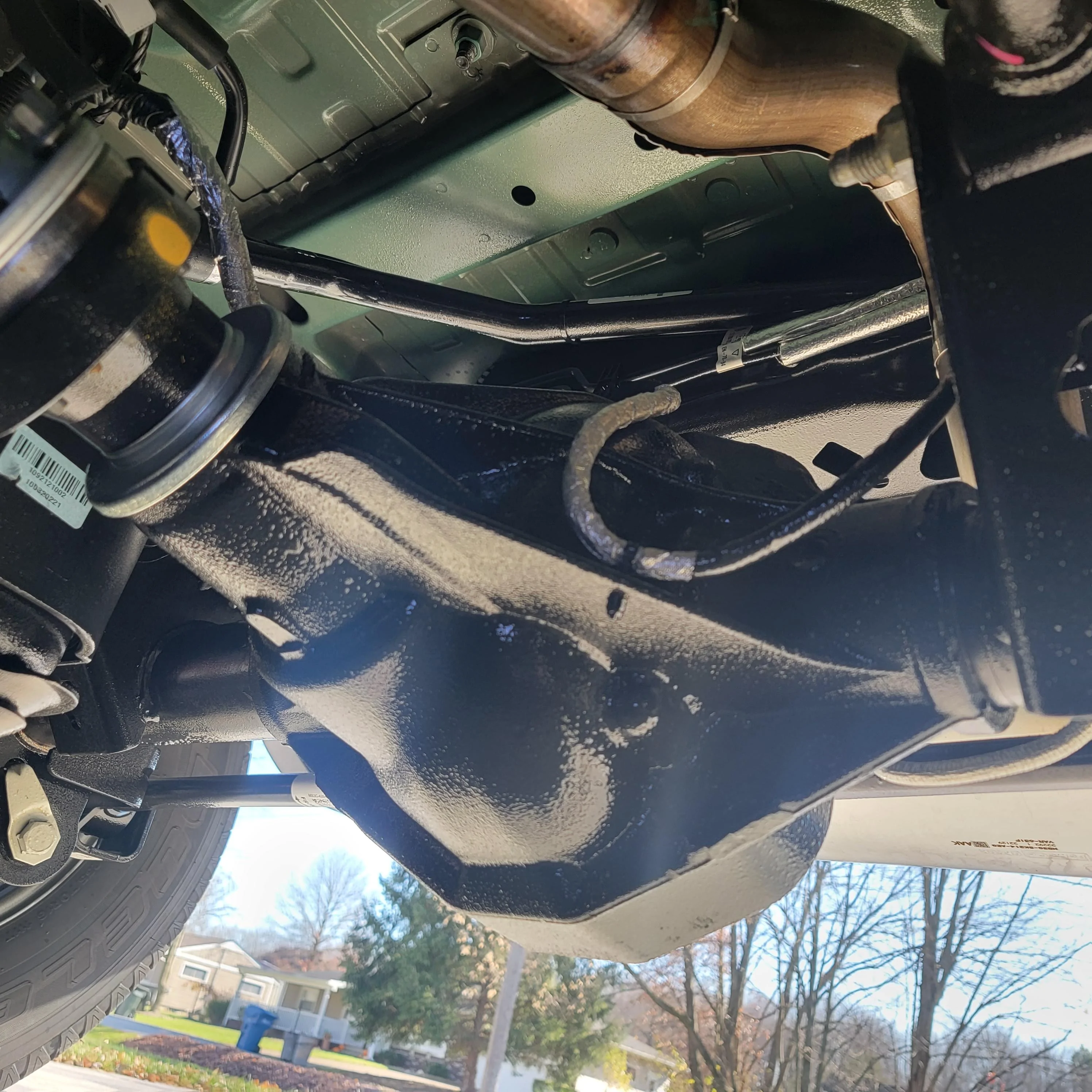 Ford Bronco Rust proofing using NEW PB Blaster Surface Shield & T9 -- DIY & Result Photos 20221110_131519