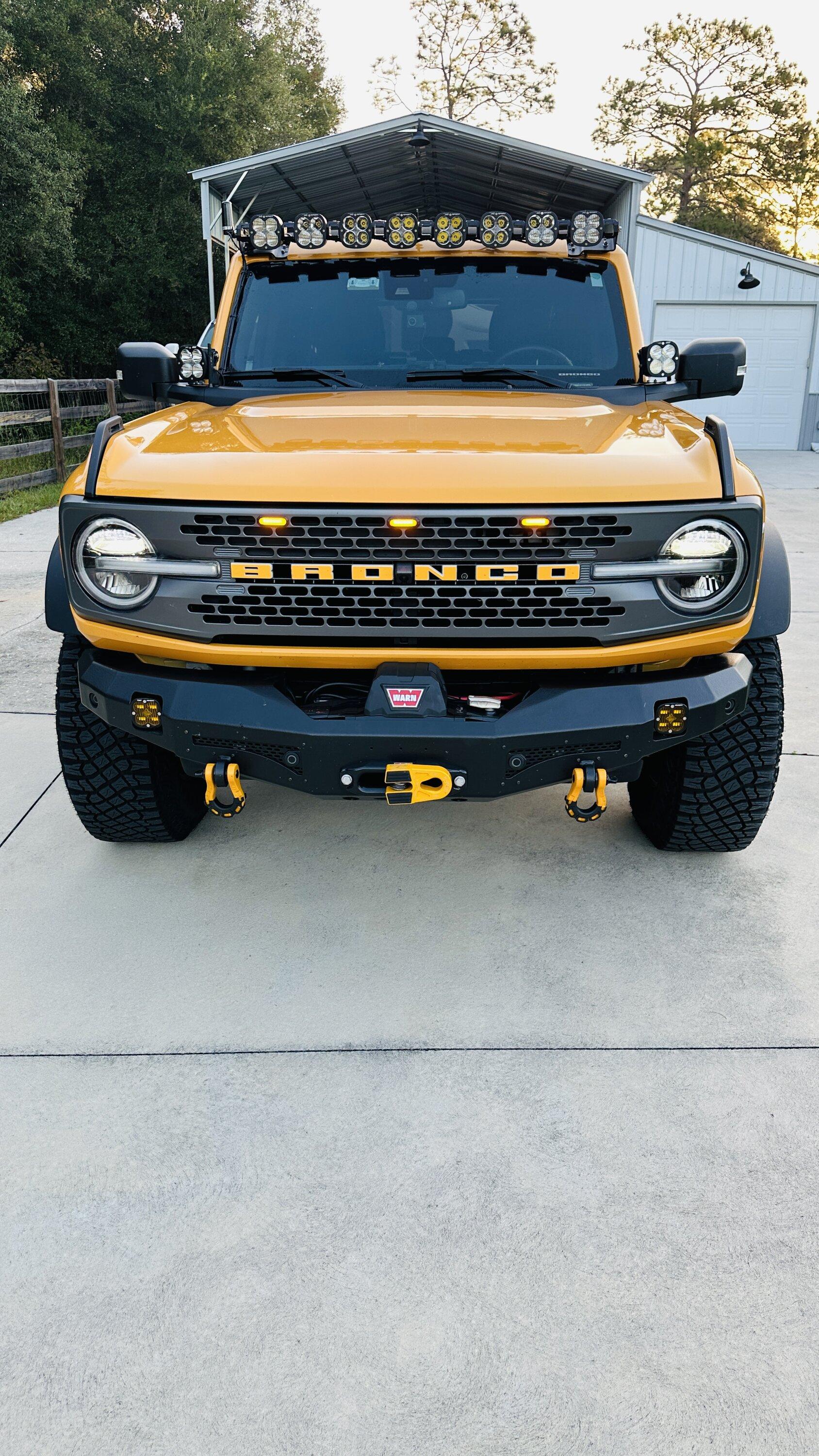 Ford Bronco BAMF Overland front winch bumper IMG_1689