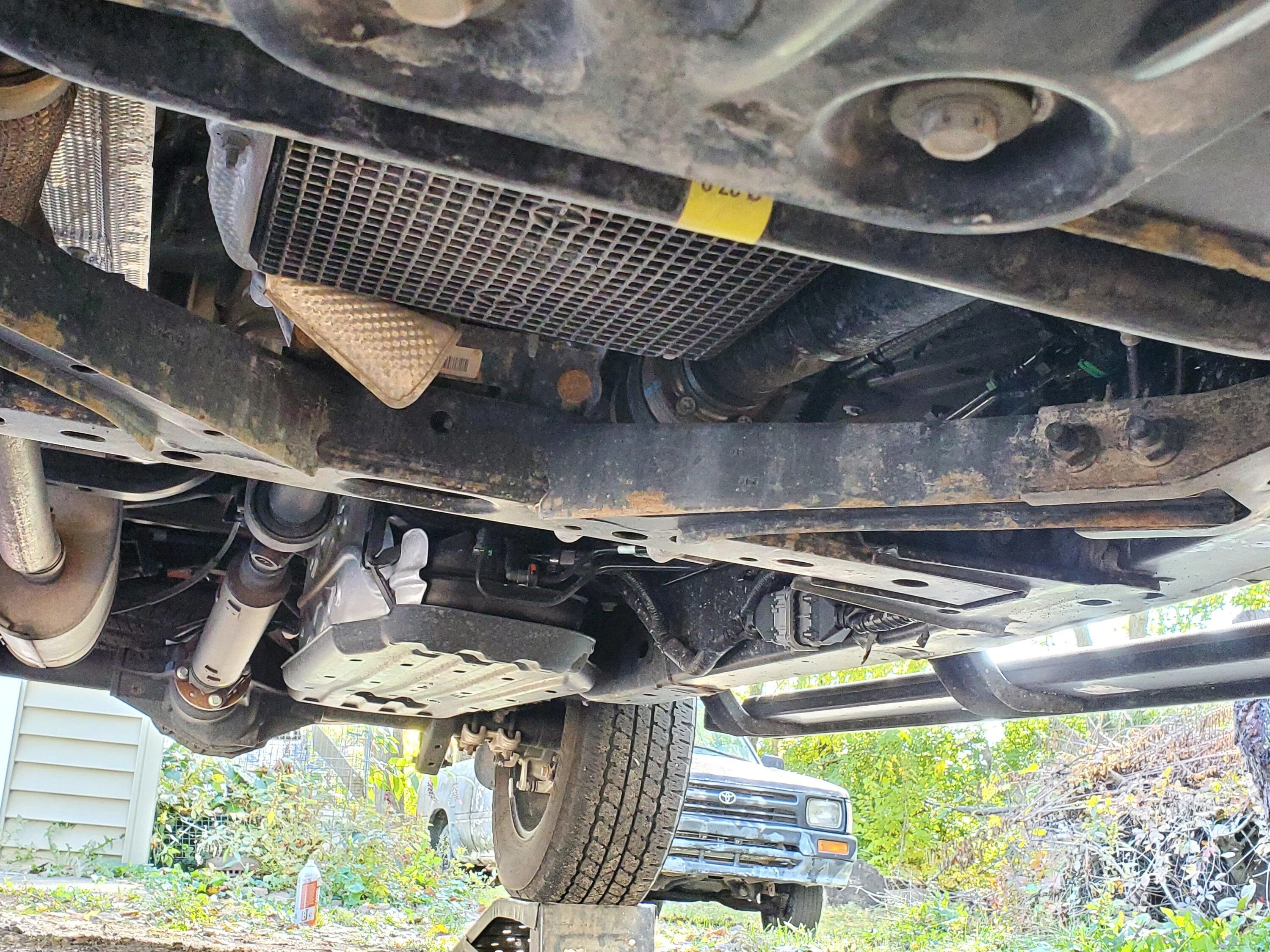 Ford Bronco Rust proofing using NEW PB Blaster Surface Shield & T9 -- DIY & Result Photos 20221016_105439