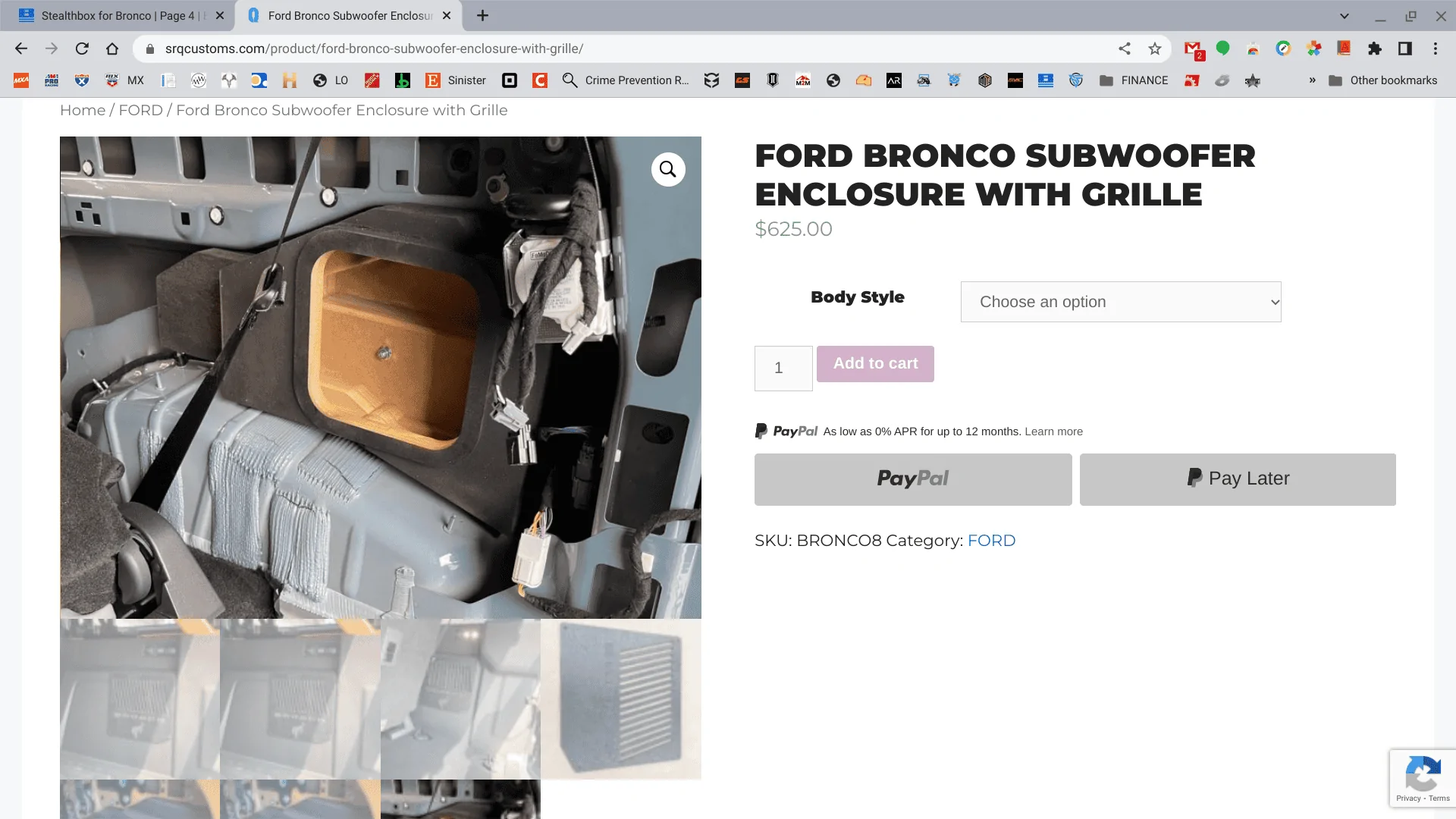 Ford Bronco Stealthbox for Bronco Screenshot 2022-11-12 10.56.54 AM