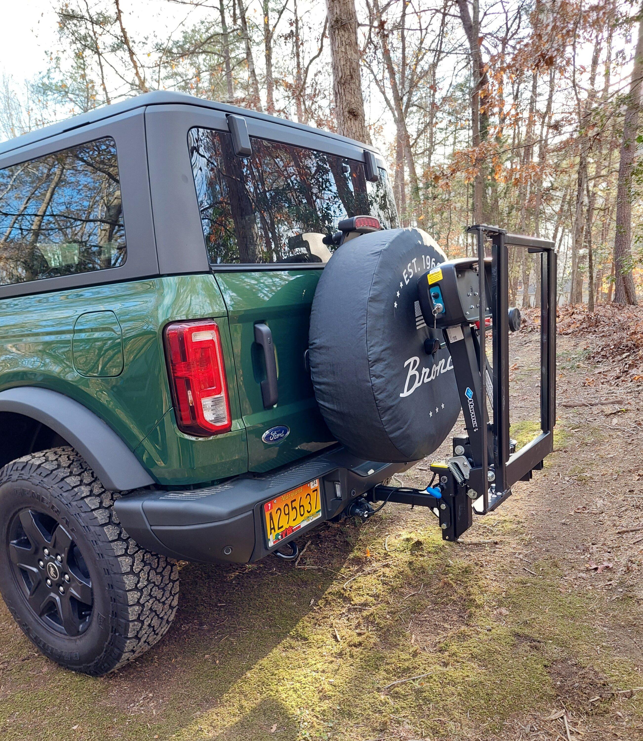 Ford Bronco Rear Tailgate Weight | Wheelchair Idea 20221112_145310