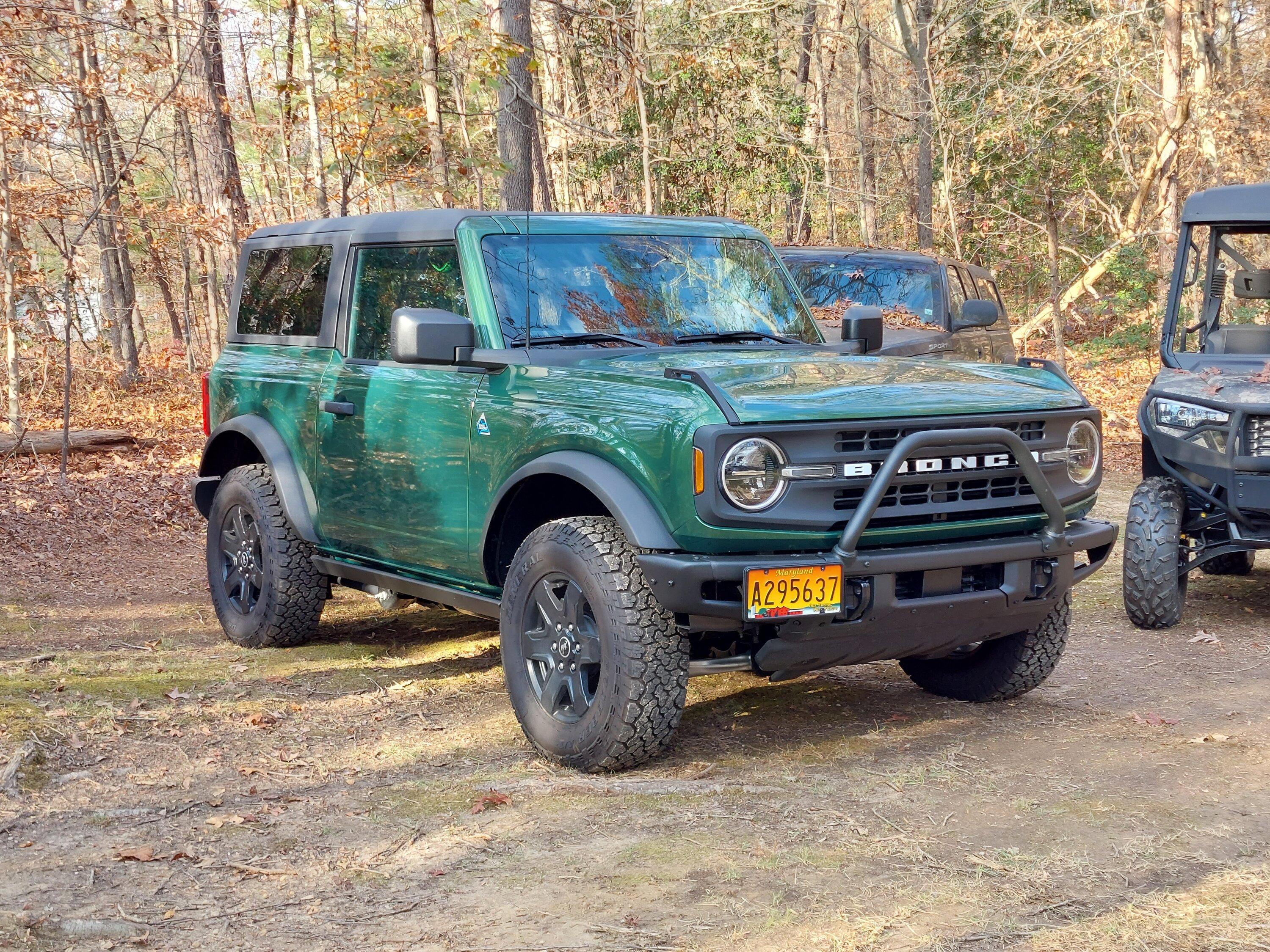 Ford Bronco Front License Plate Ideas 20221112_145217