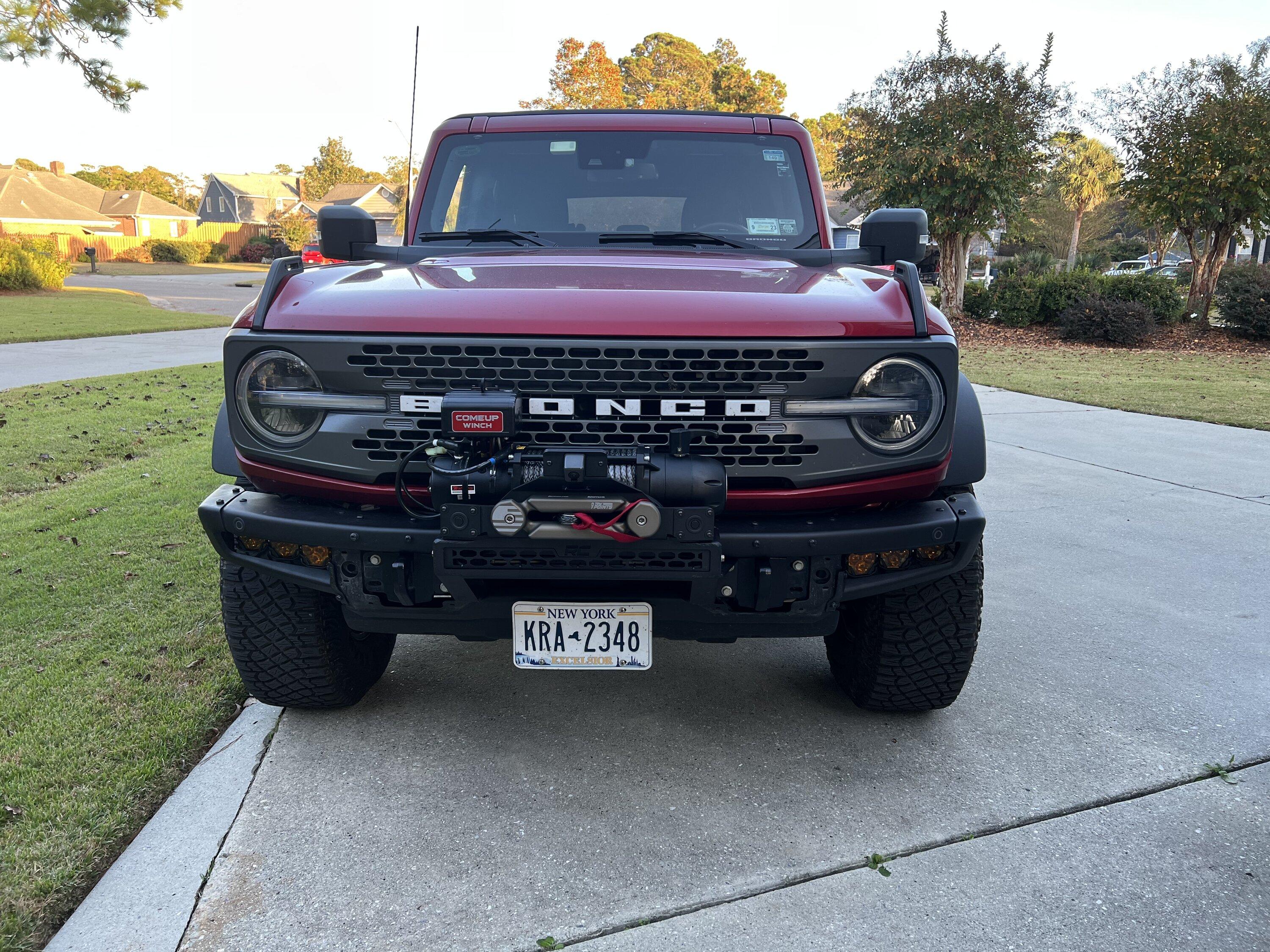 Ford Bronco RC High Winch Mount & Winch Install w/ Control Box Relocation 2B702C82-D553-486D-9FB0-6F1090EA0A16