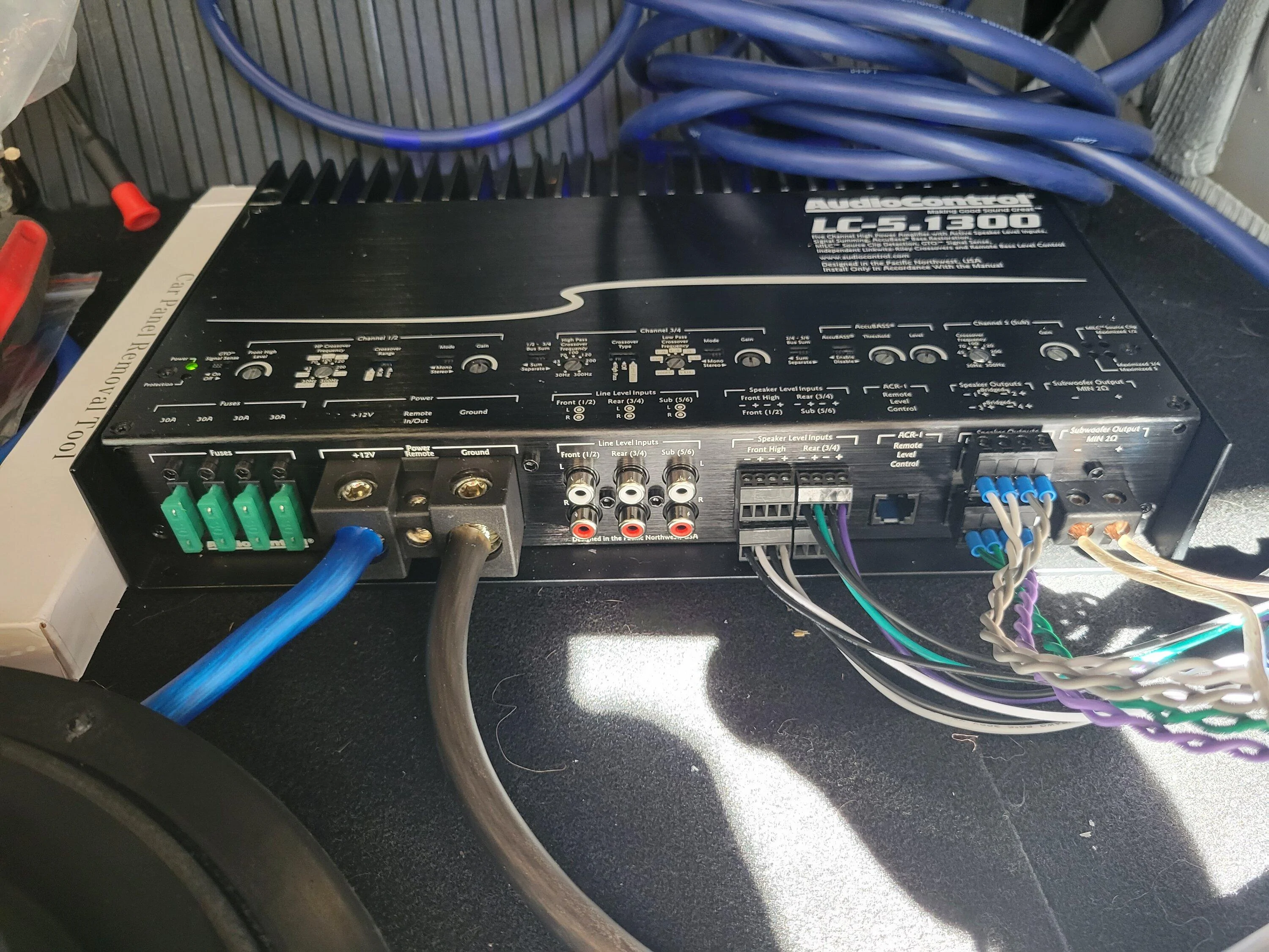 Ford Bronco Not getting sound to subwoofer from amp, help? 20221113_114312