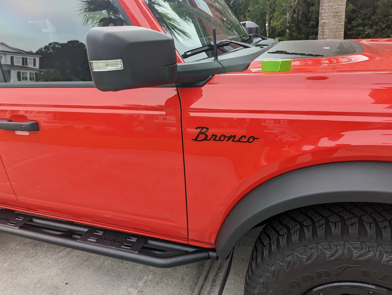 Ford Bronco Mudflap and side step combinations for 4-door? PXL_20221028_203846398
