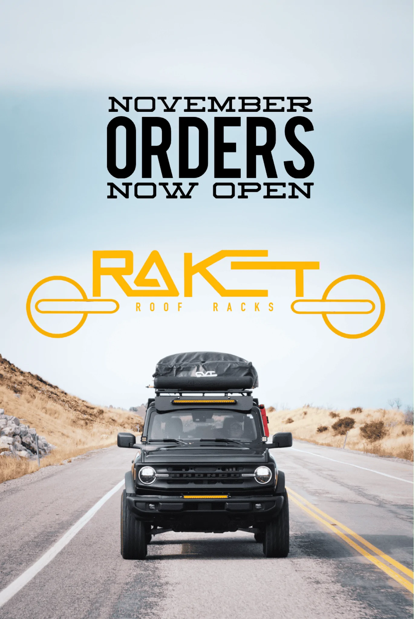 Ford Bronco NOW taking NOVEMBER Orders: RAKET roof racks D5E47F7F-00BD-4F35-AB34-2B0BD6FD811C