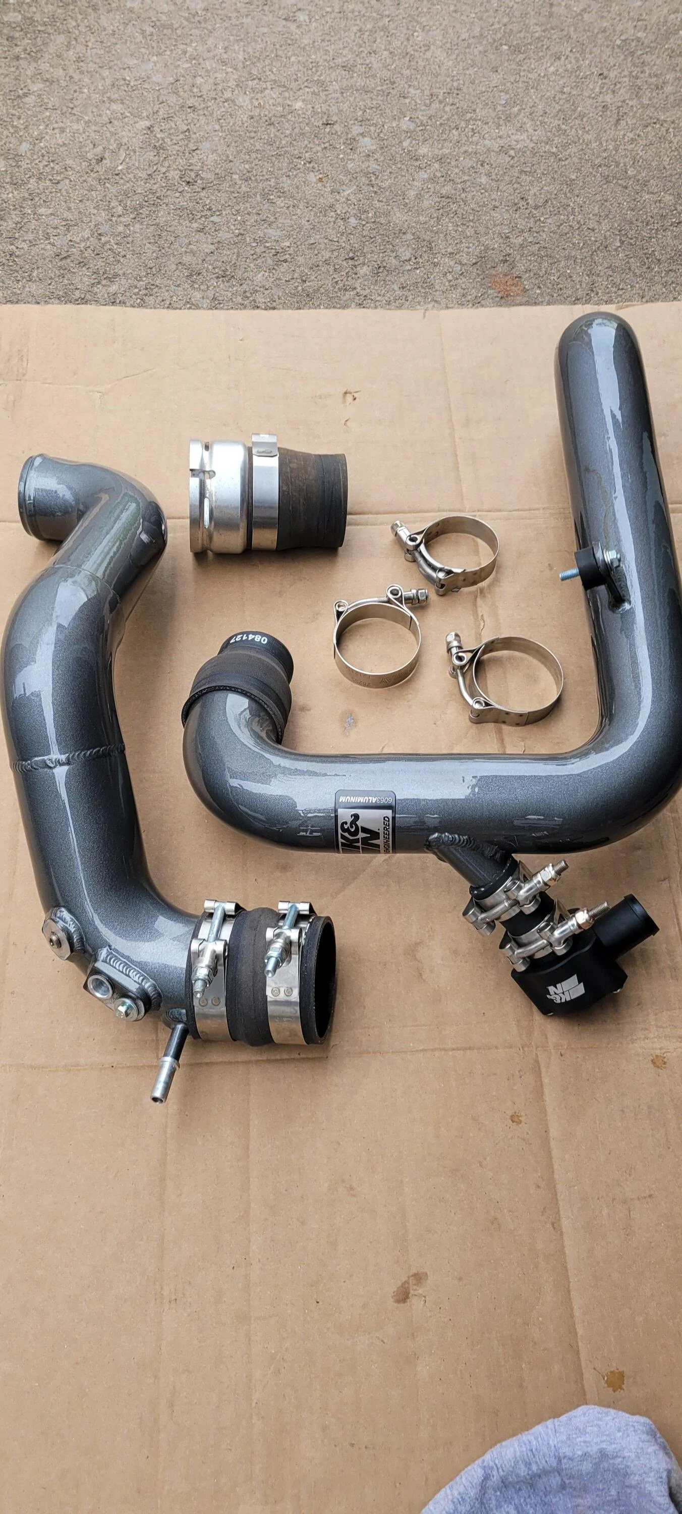 Ford Bronco 2.3 KN filters charge pipe kit 20221115_134451
