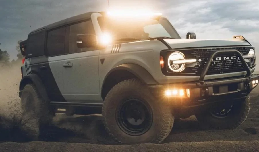Ford Bronco Vertical Side Stripe Decals? Side Stri