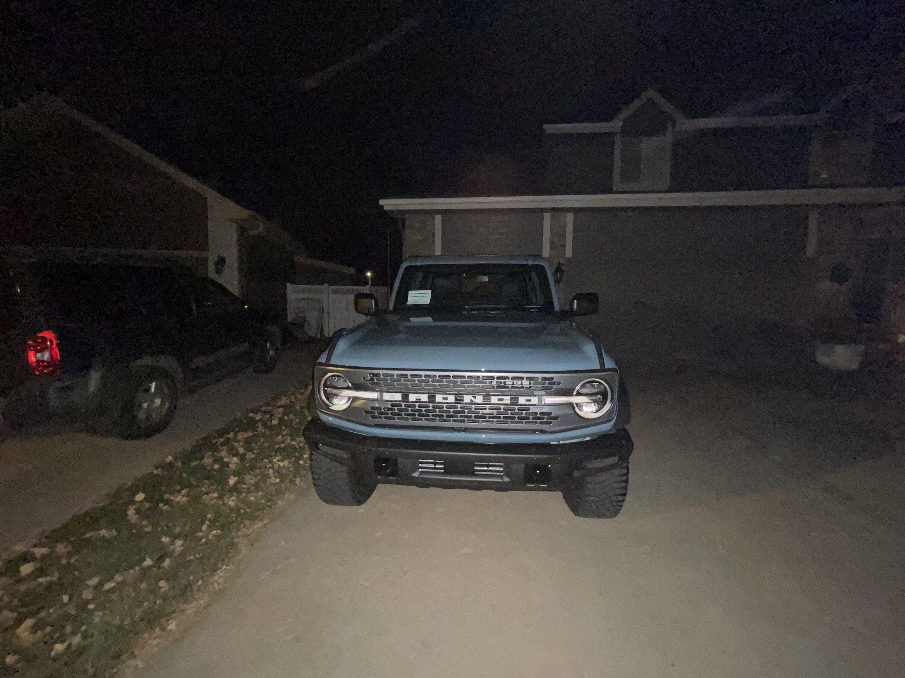 Ford Bronco build week 10/24 IMG_2147
