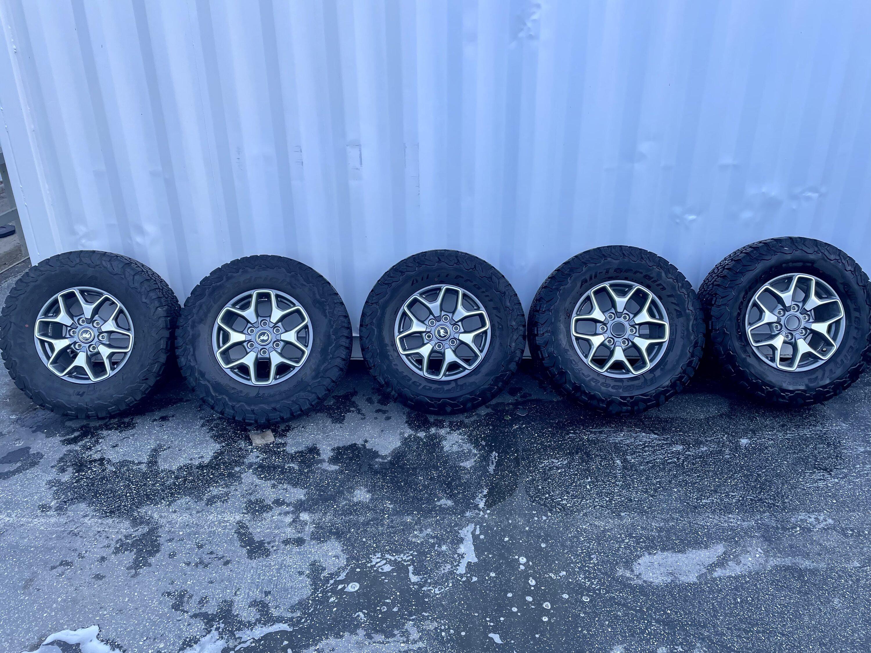 Ford Bronco Badlands wheel takeoffs BB3F8C2C-3BCB-4941-A684-4A45ABB8748C