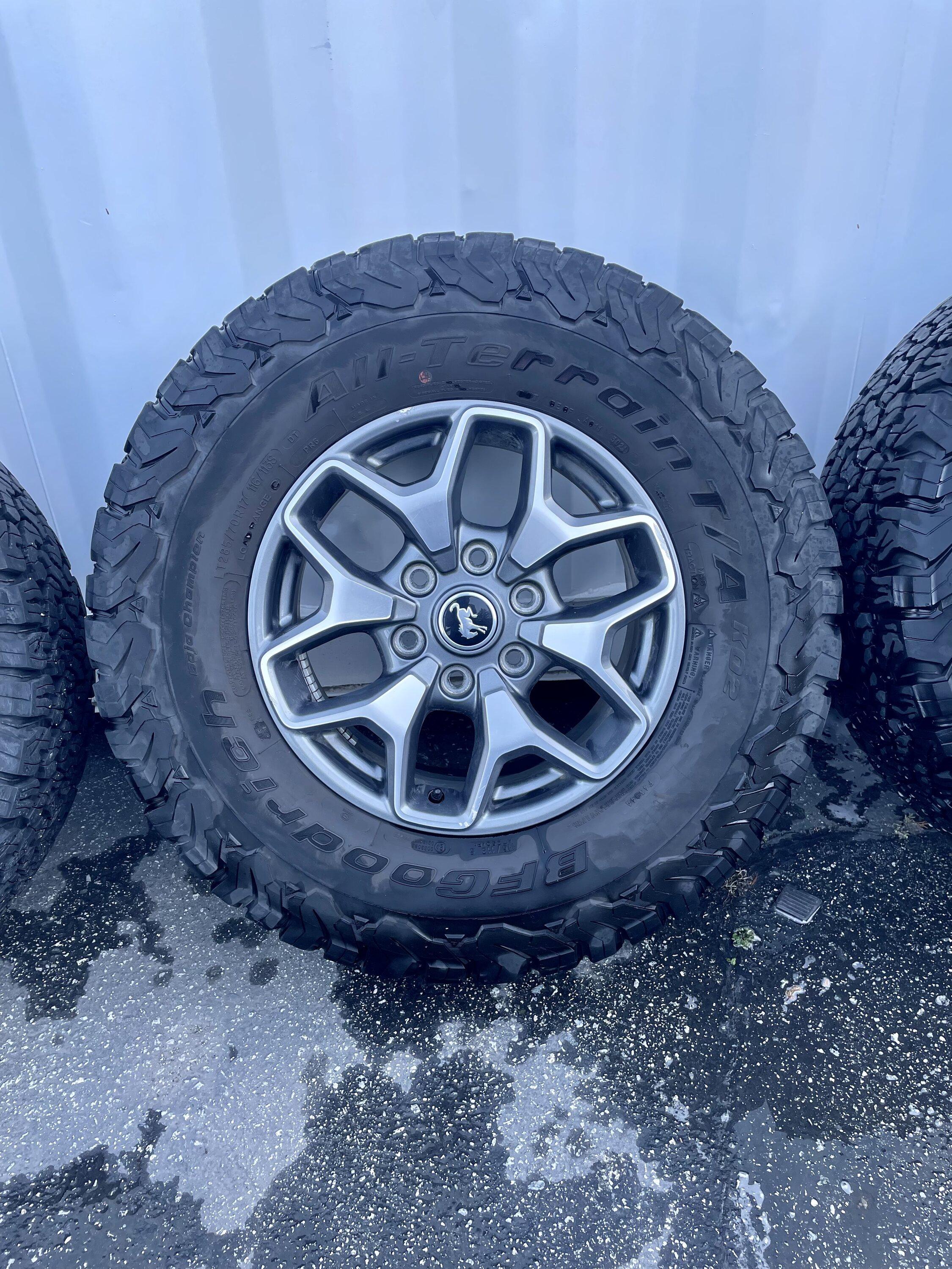 Ford Bronco Badlands wheel takeoffs D94AC8A3-EFEC-4B8B-BDC4-1CE4703809C4