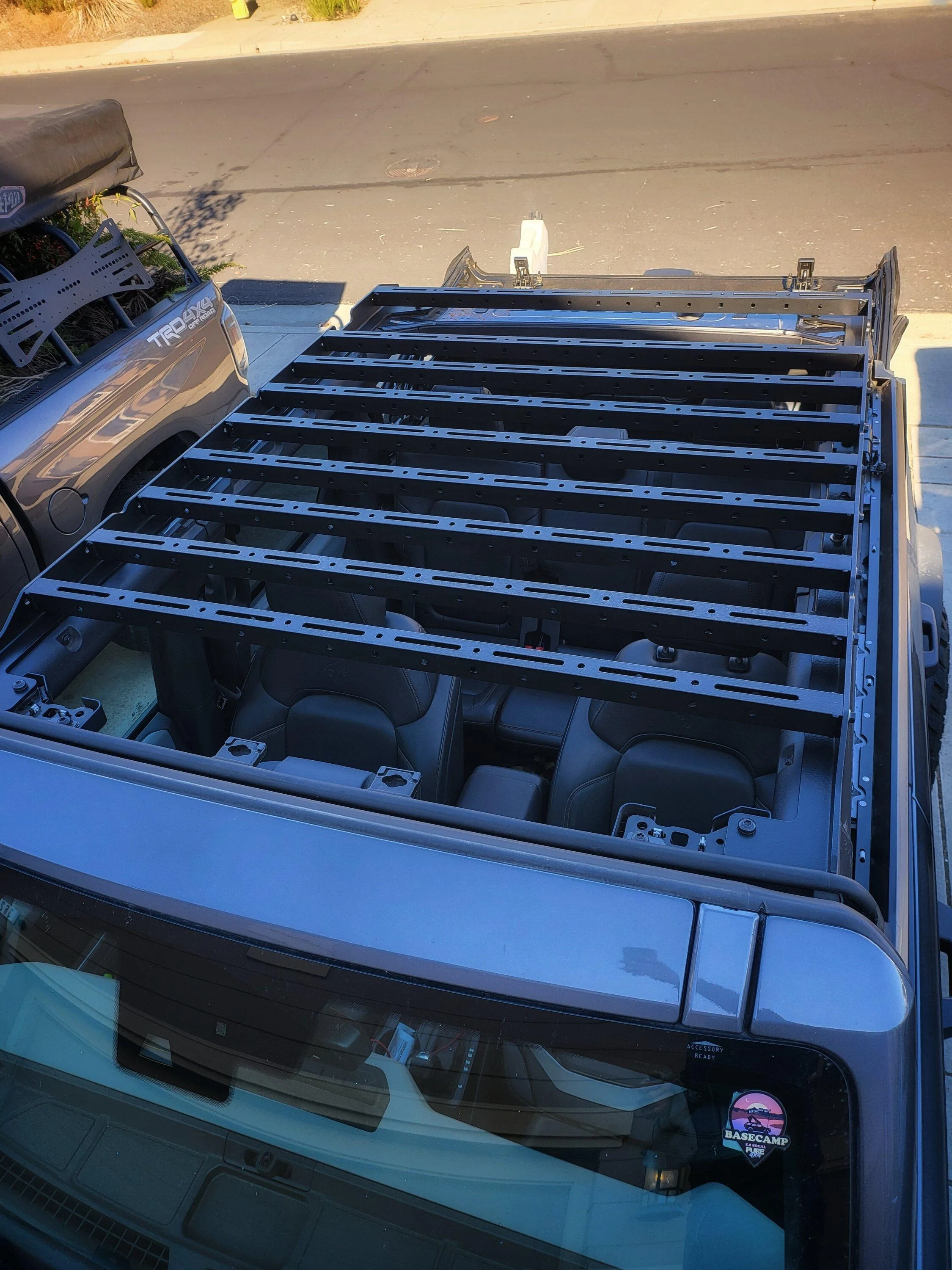 Ford Bronco BAMF Soft-Topless roof rack 20221116_111746-01
