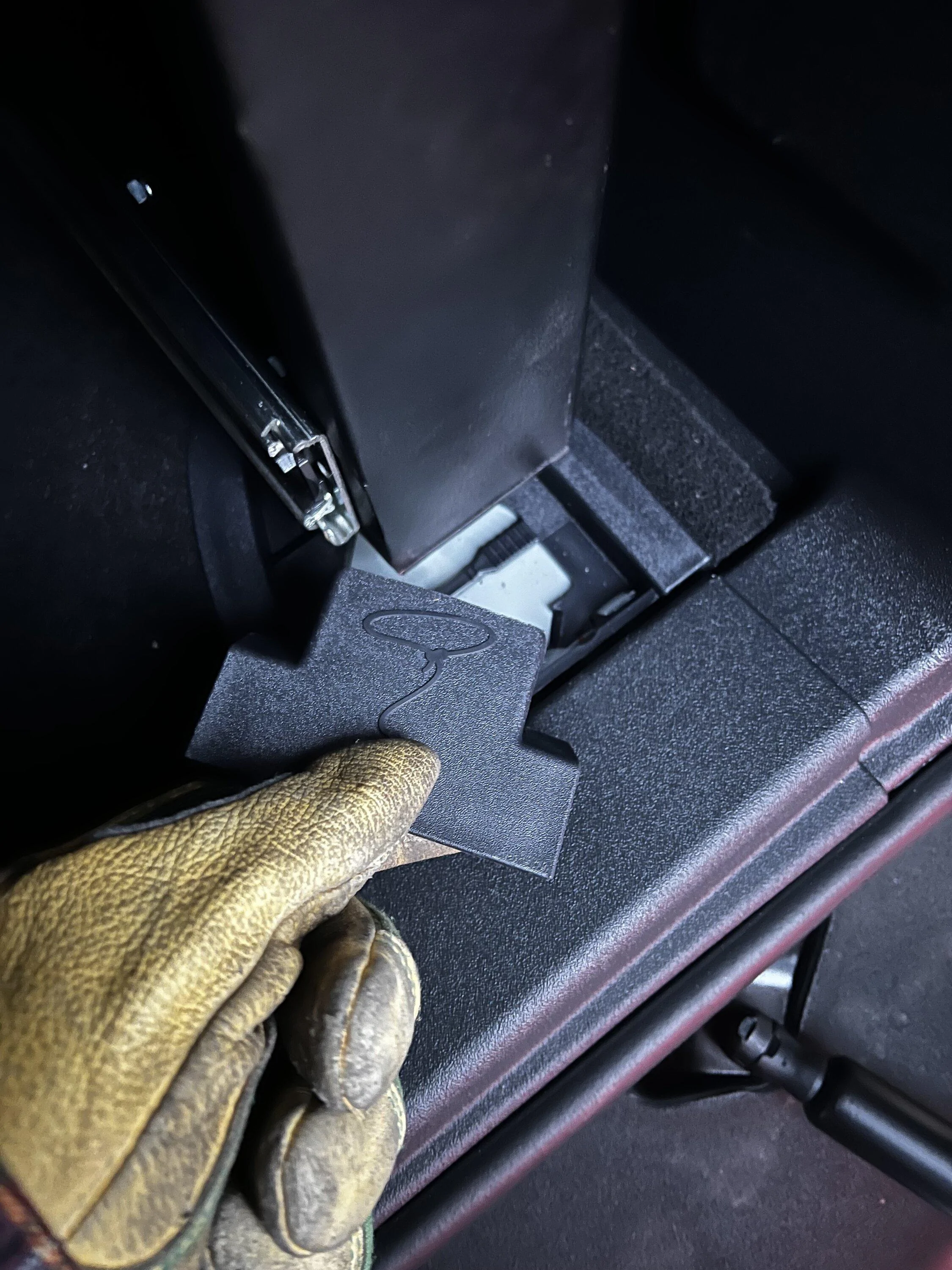 Ford Bronco Ford Cargo Drawer Install DIY - writeup & photos cut piec
