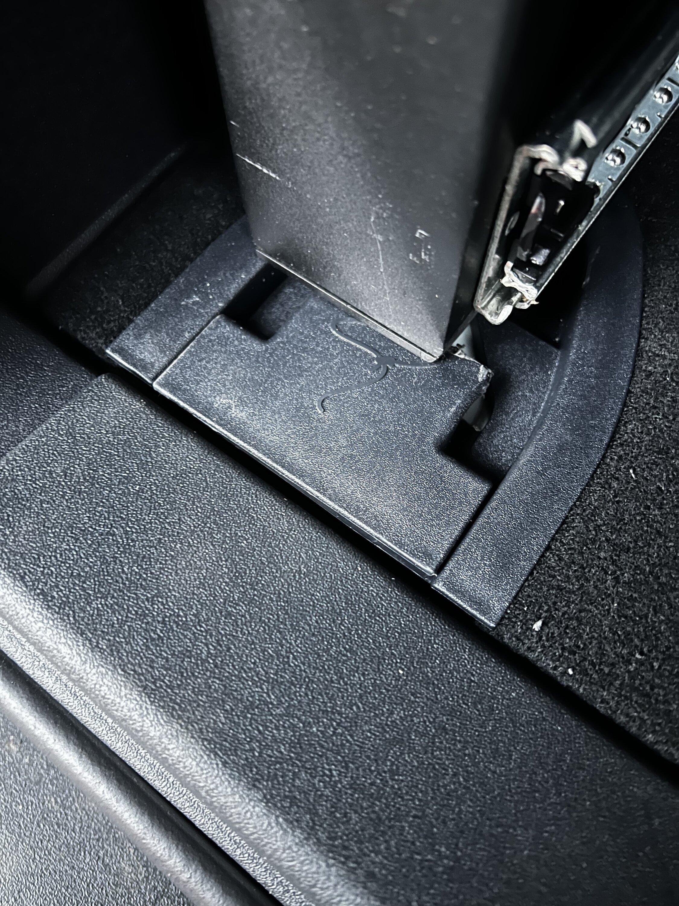 Ford Bronco Ford Cargo Drawer Install DIY - writeup & photos left side cover