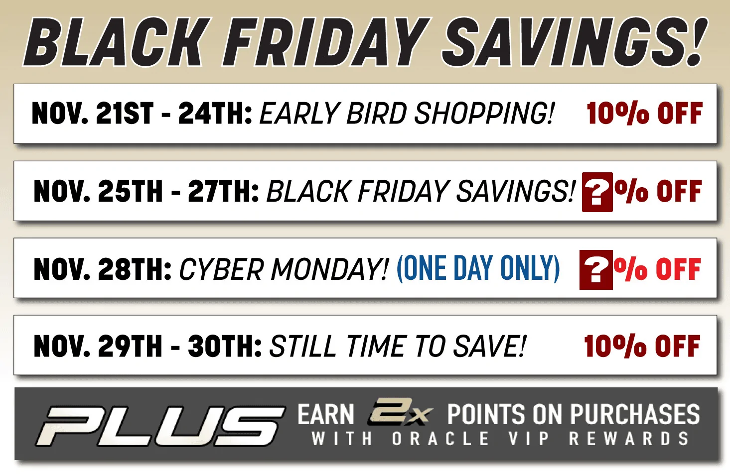 Ford Bronco ORACLE Lighting Black Friday Savings! 956ca460-018a-4317-9473-ae449feb074d
