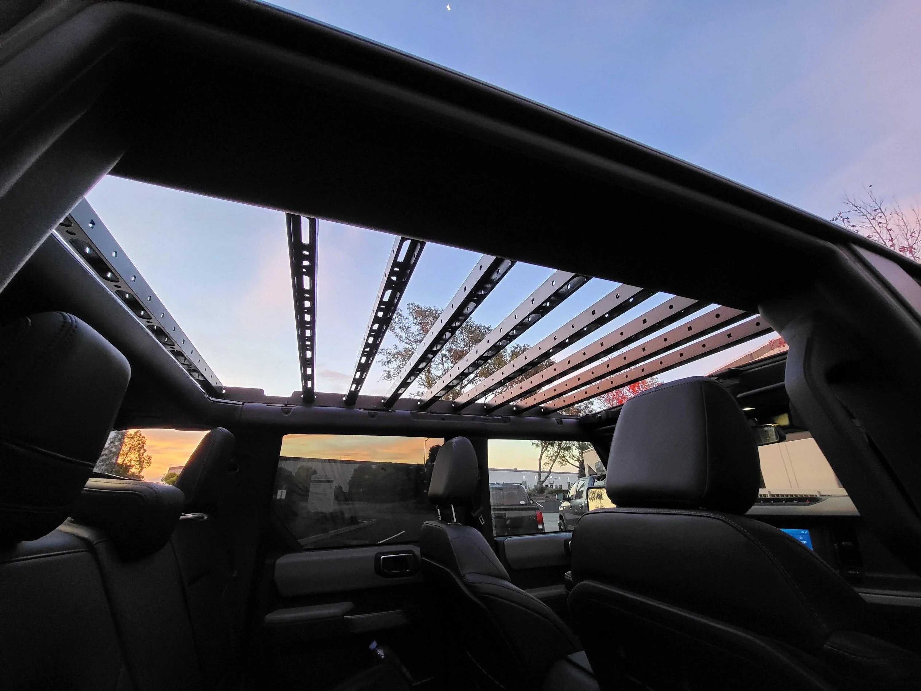 Ford Bronco BAMF Soft-Topless roof rack 20221117_064656