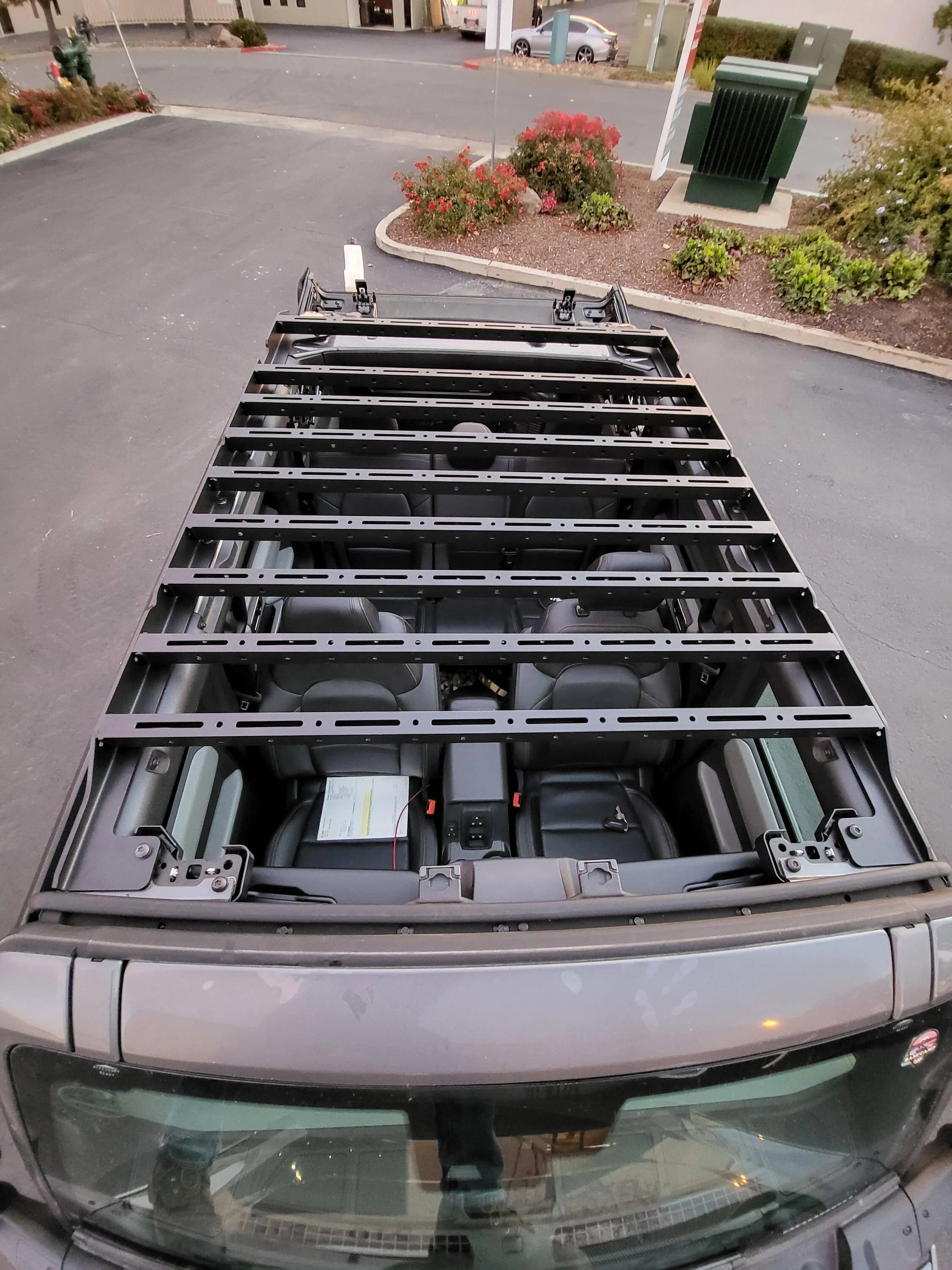 Ford Bronco BAMF Soft-Topless roof rack 20221117_064805