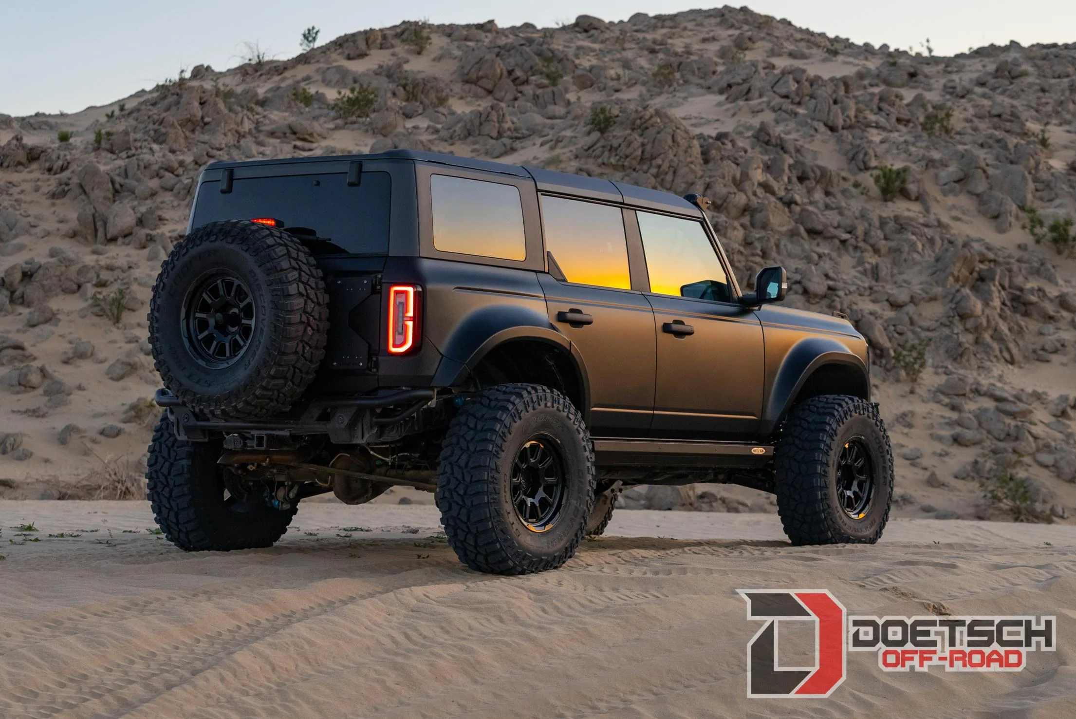 Ford Bronco The Baddest Baja Bronco Wildtrak build - StealthMode Doetsch Off-Road LLC57