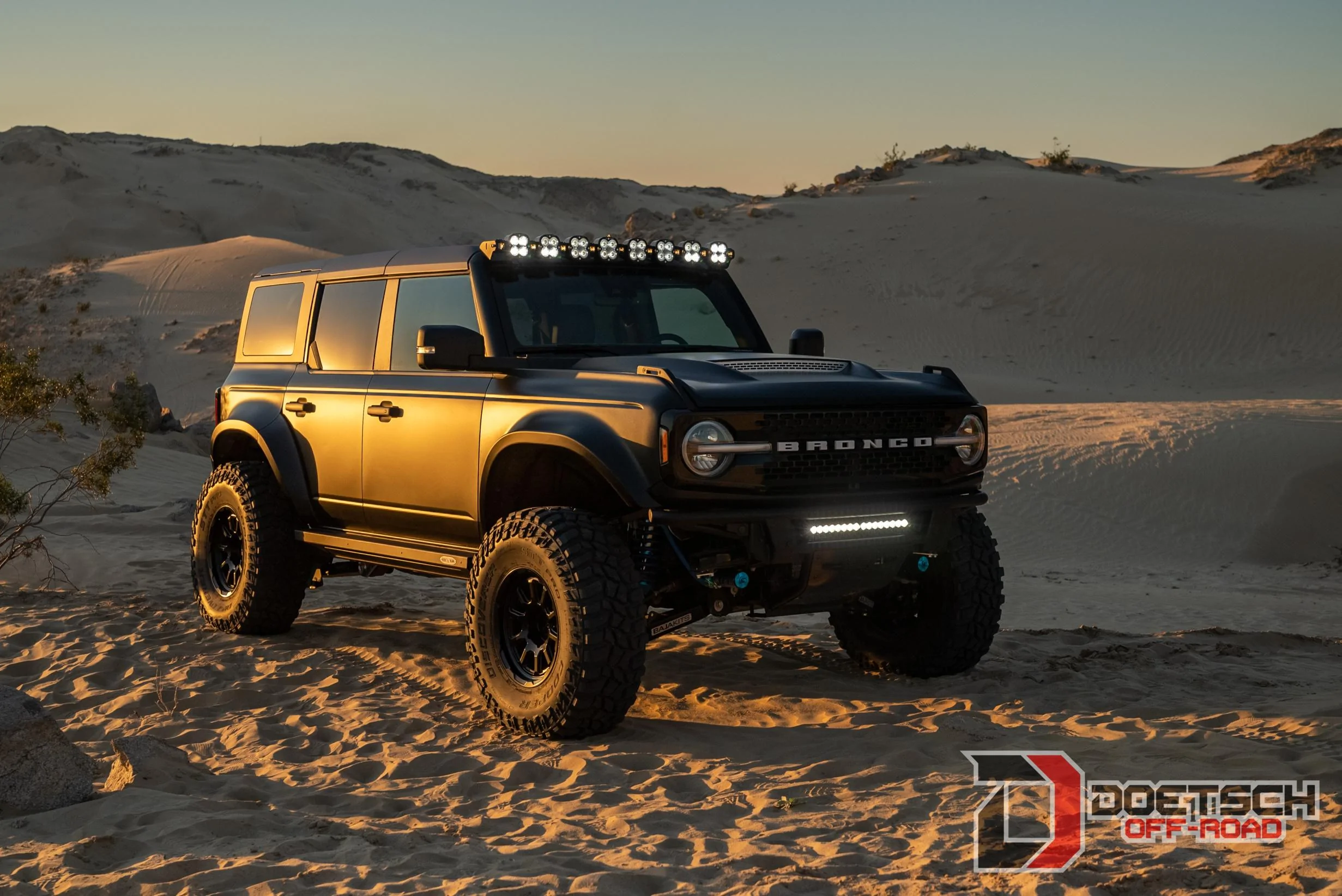 Ford Bronco The Baddest Baja Bronco Wildtrak build - StealthMode Doetsch Off-Road LLC47