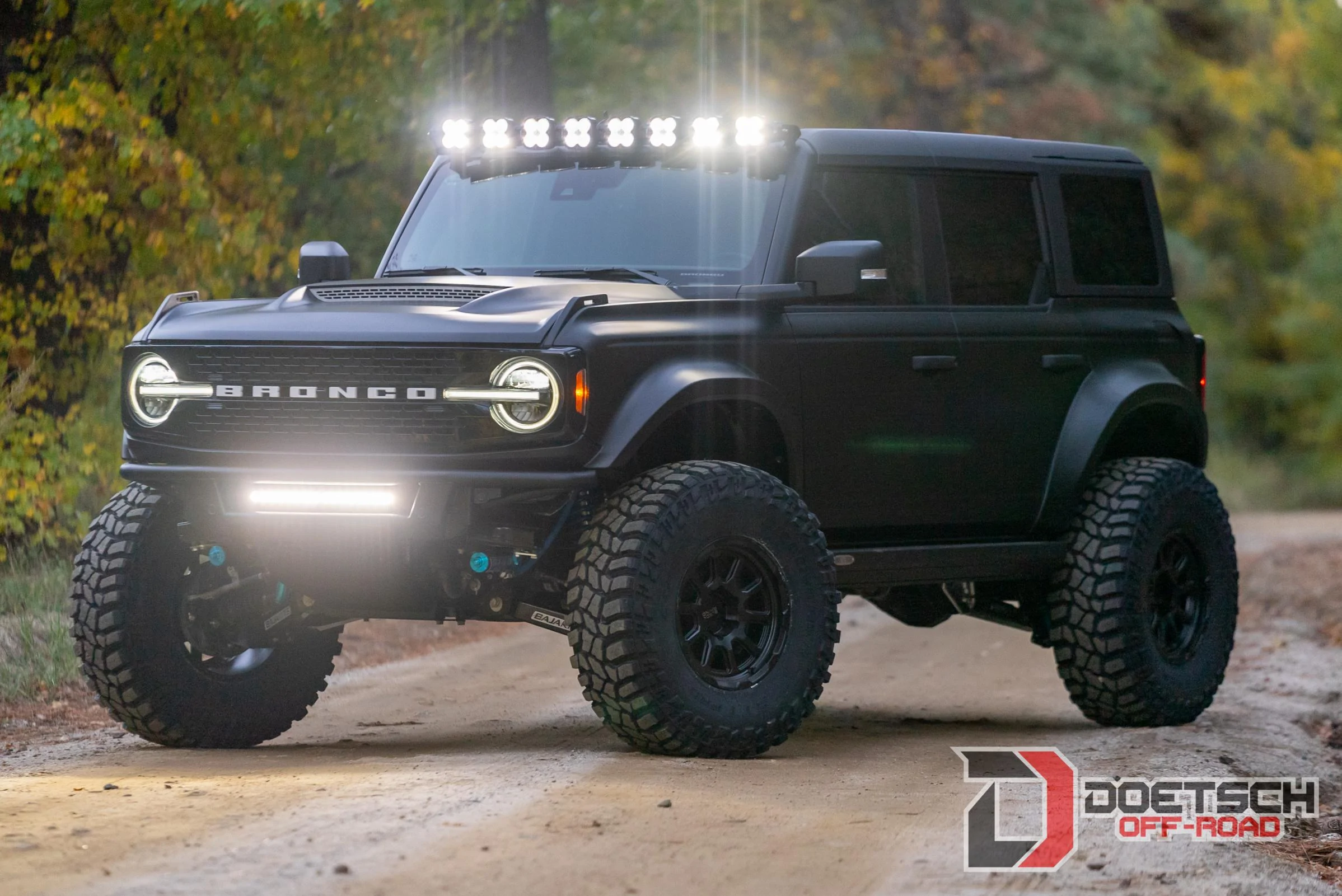 Ford Bronco The Baddest Baja Bronco Wildtrak build - StealthMode Doetsch Off-Road LLC80