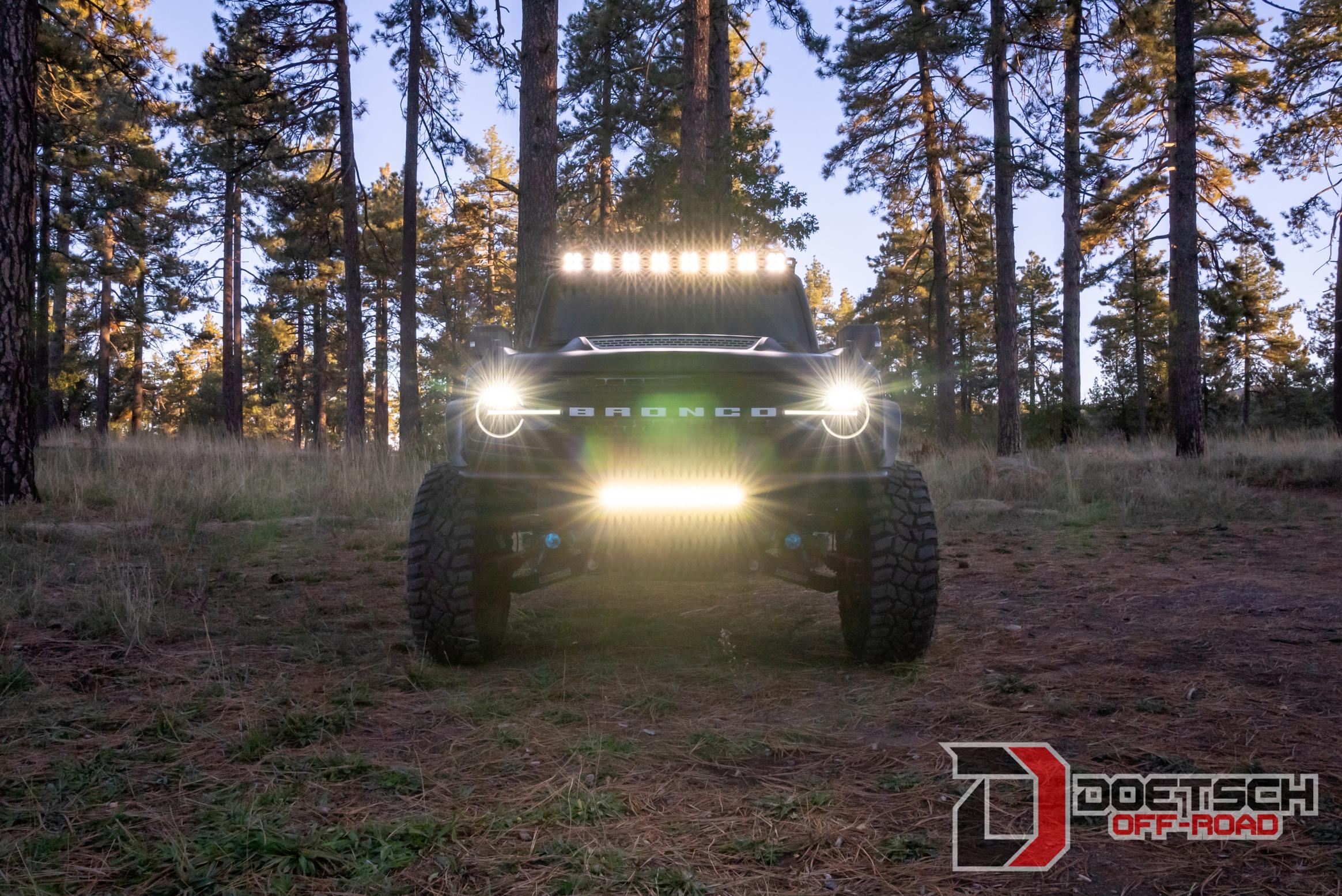 Ford Bronco The Baddest Baja Bronco Wildtrak build - StealthMode Doetsch Off-Road LLC96
