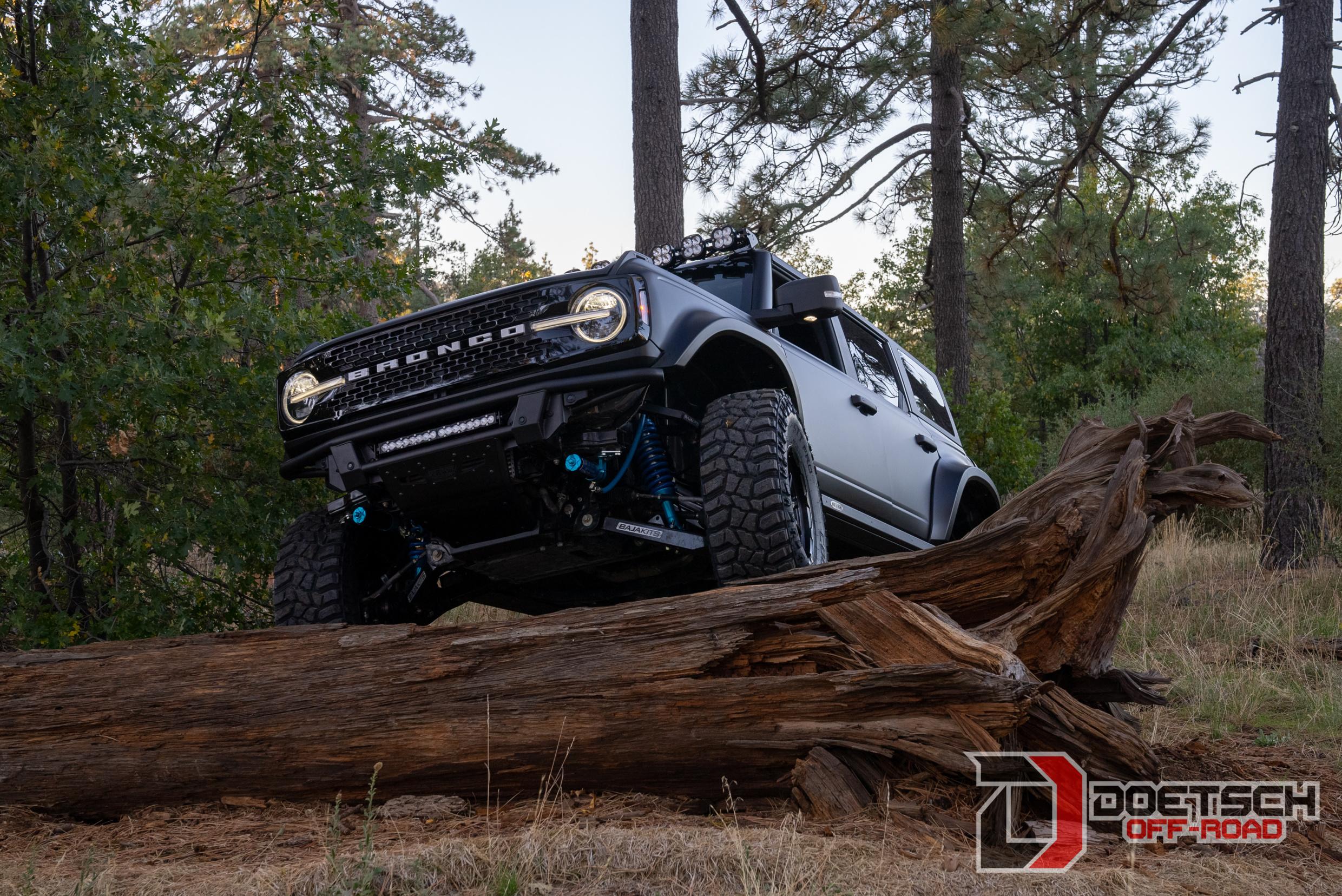Ford Bronco The Baddest Baja Bronco Wildtrak build - StealthMode Doetsch Off-Road LLC100