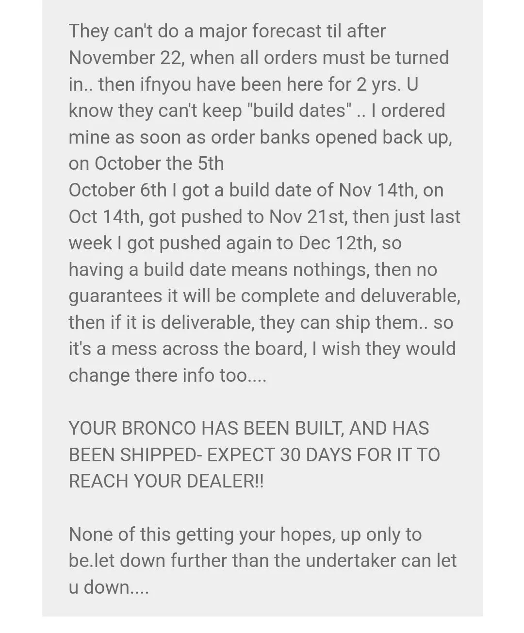 Ford Bronco 📬 Scheduling 11/17 for production weeks through 1/16 [Emails now rolling in!] Screenshot_20221117-223634_Chrom