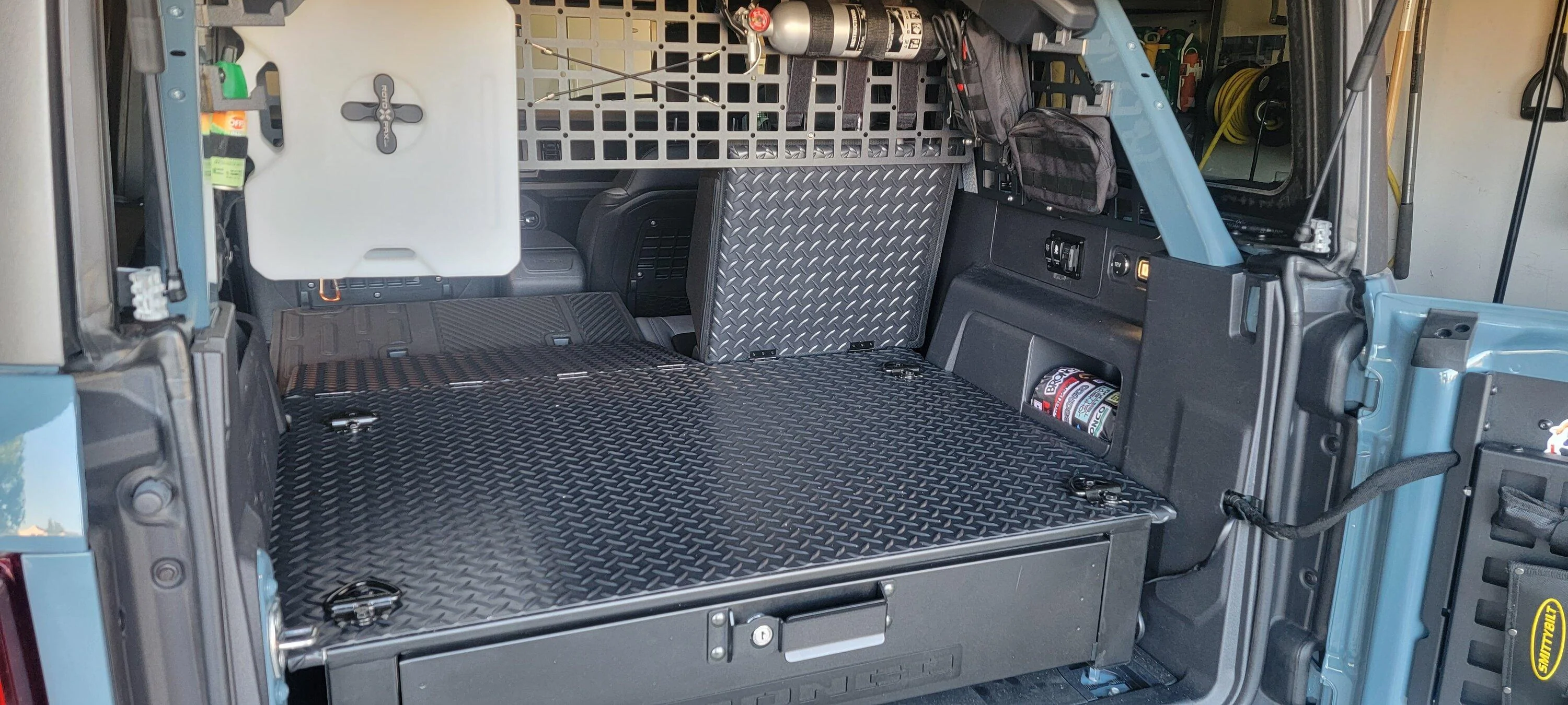 Ford Bronco Ford Cargo Drawer Install DIY - writeup & photos 20220823_185015