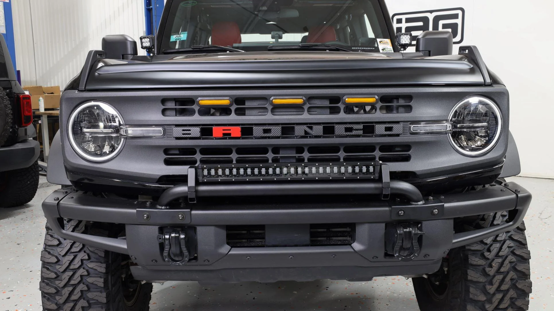 Ford Bronco New Product Release: IAG I-Line Bull Bars for 2021+ Ford Bronco 3B1A0222