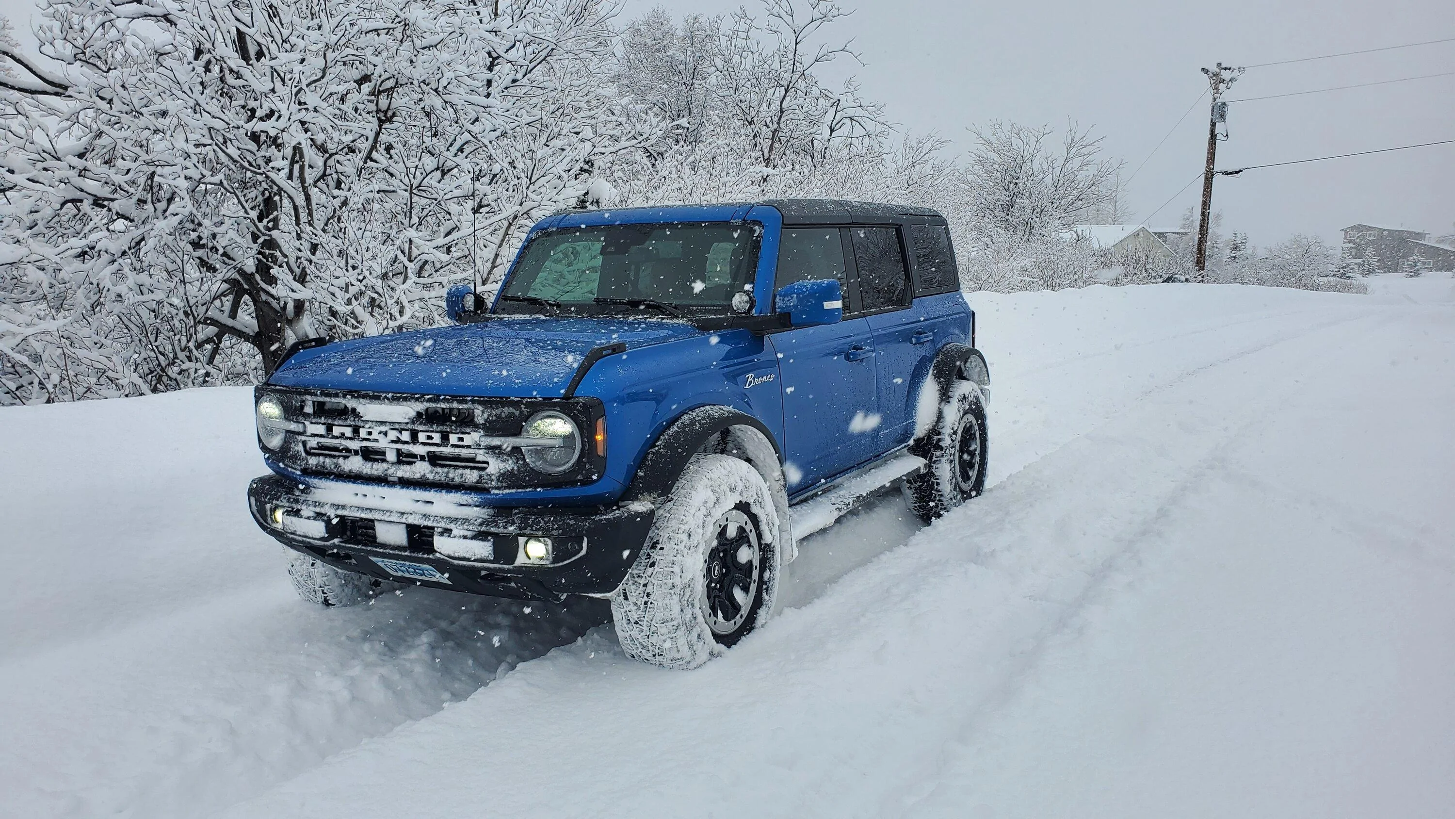 Ford Bronco Show us your Bronco snow pics!! ☃️❄️🥶 20220305_154203